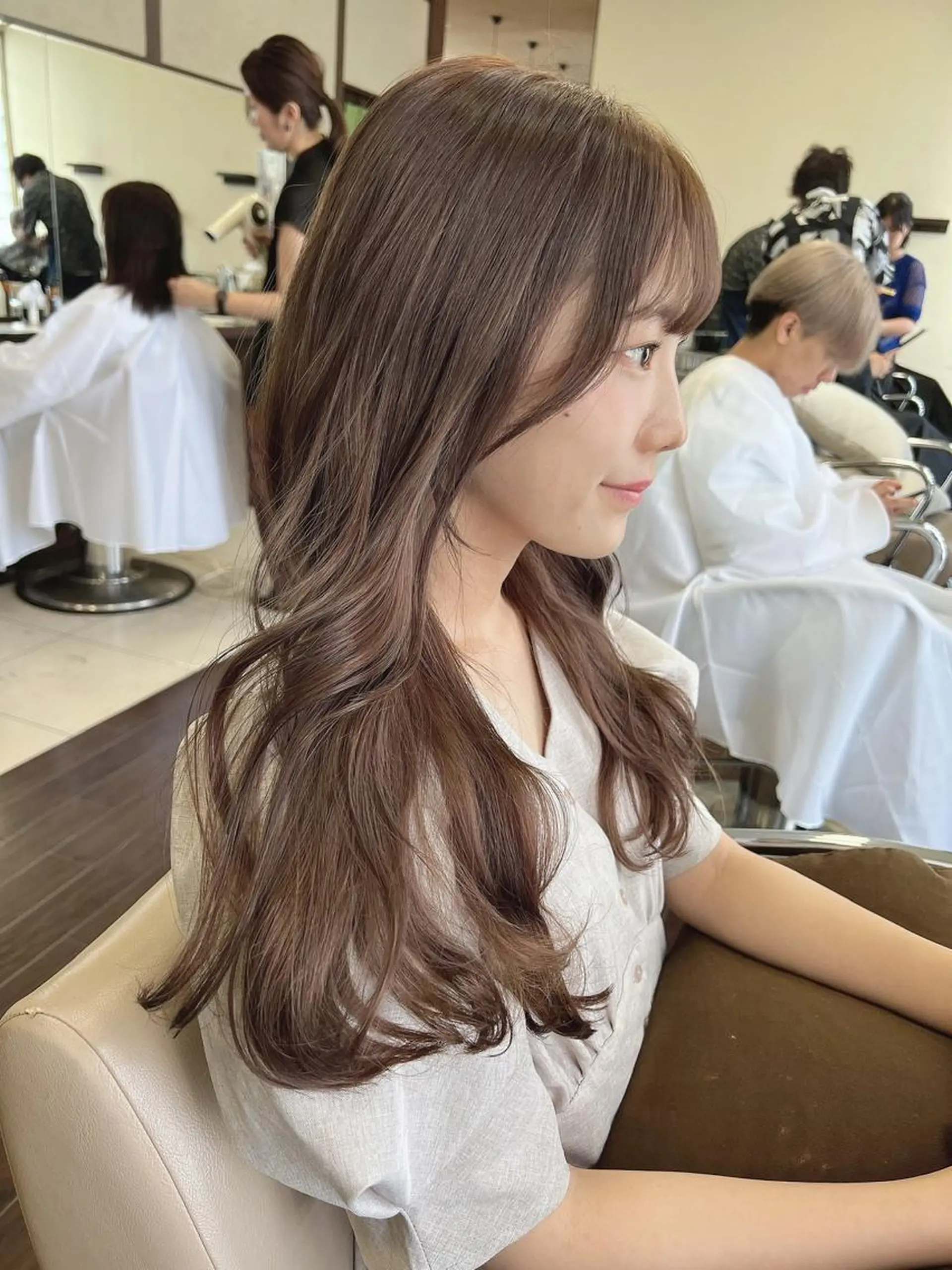 ロング ヘアカラー 具志 正太のヘアスタイル