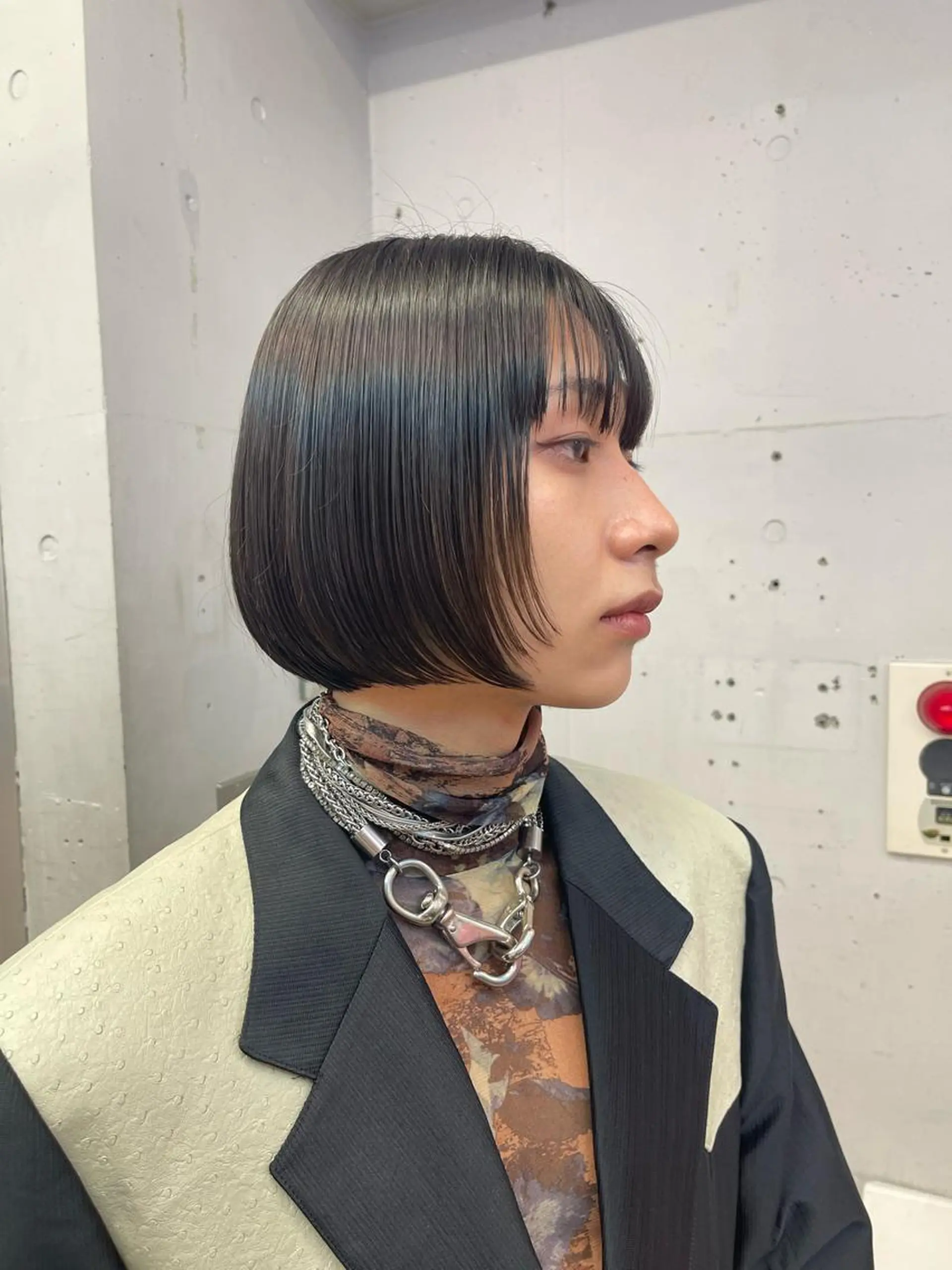 ショート カラー メンズ カット レイヤーカットとハイ トーン/HIROKIのヘアスタイル