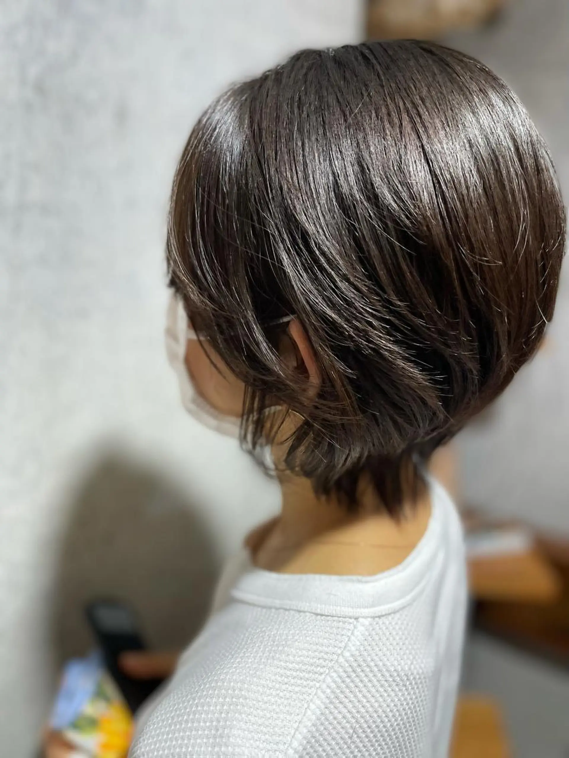 ショート 坂野 結子のヘアスタイル