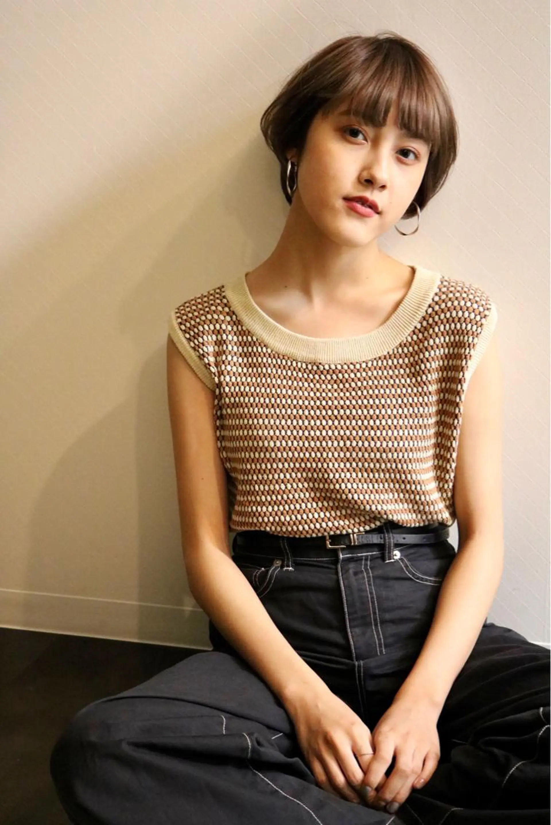 ショート 田中 由紀のヘアスタイル