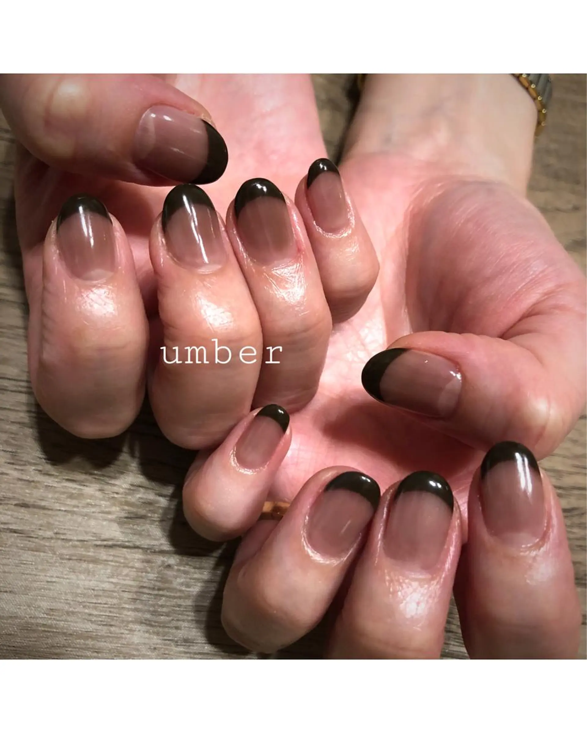ネイル クリアネイル フットネイル フレンチネイル マグネットネイル メンズネイル ハンドネイル umber 三茶1分のネイルデザイン