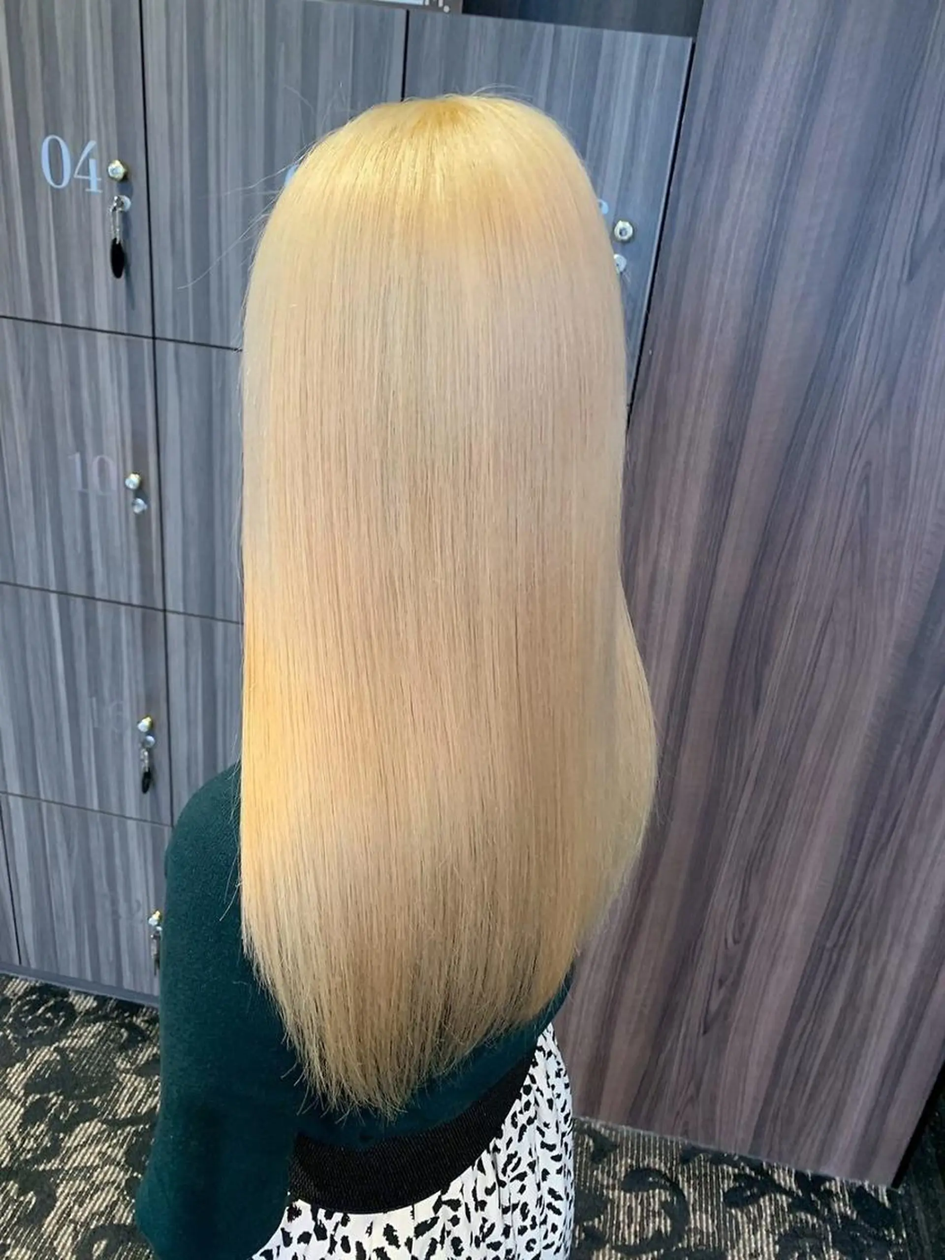 カラー ロング 北條 一真のヘアスタイル