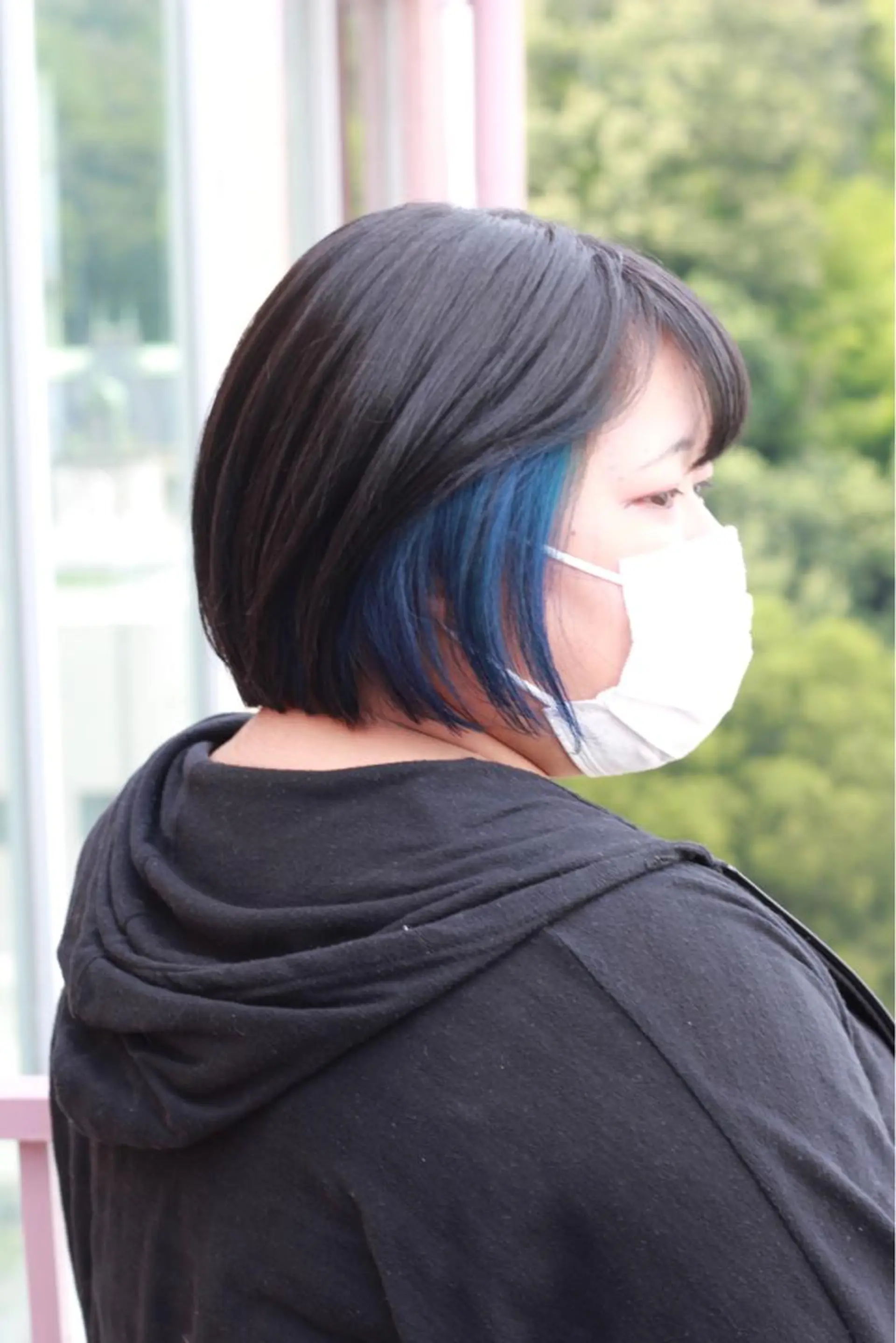 ショート カラー ブルーカラー インナーカラー ヘアカラー Viage （ビアージュ）のヘアスタイル