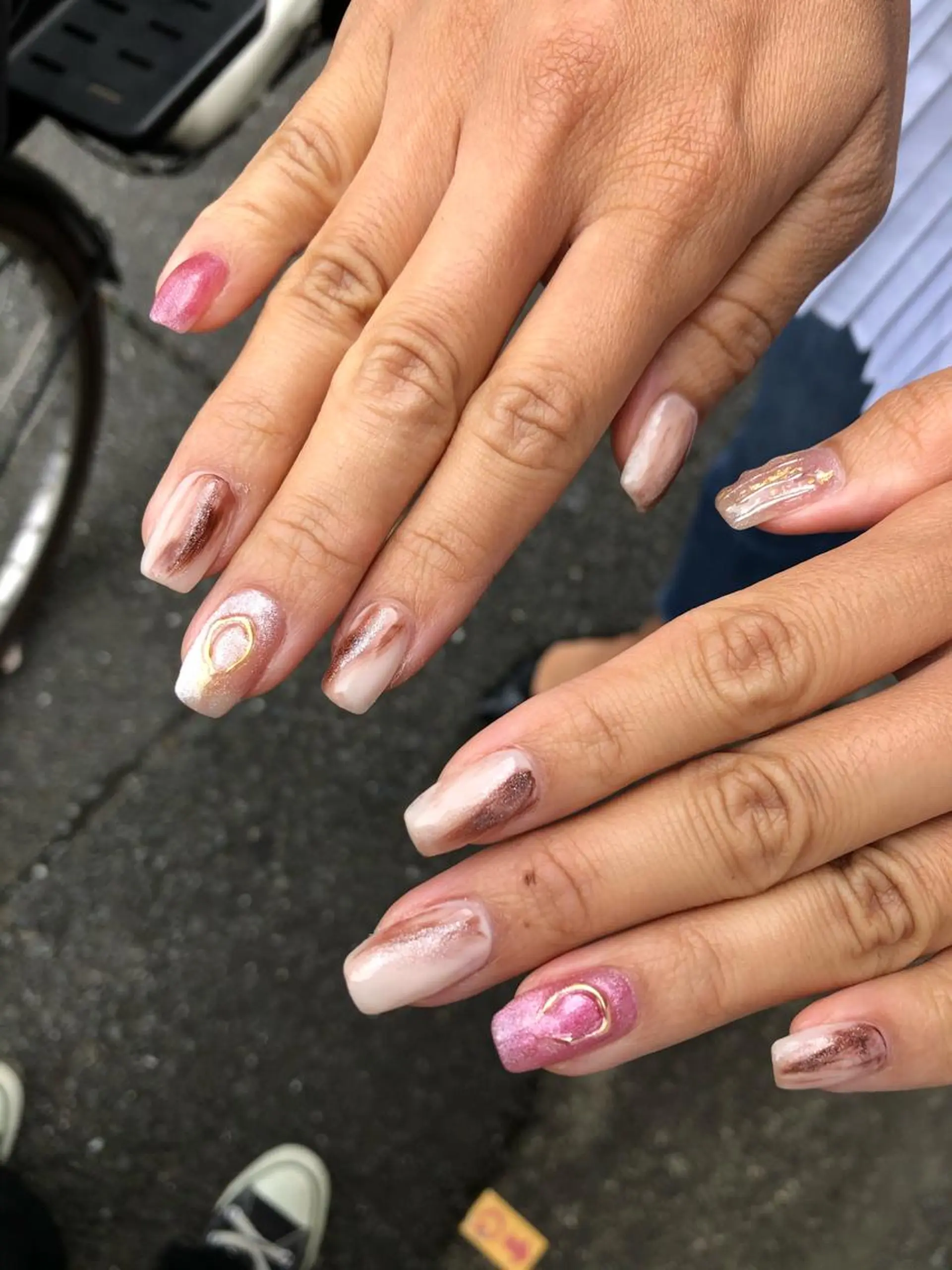 ネイル マグネットネイル shimizu yuuのネイルデザイン