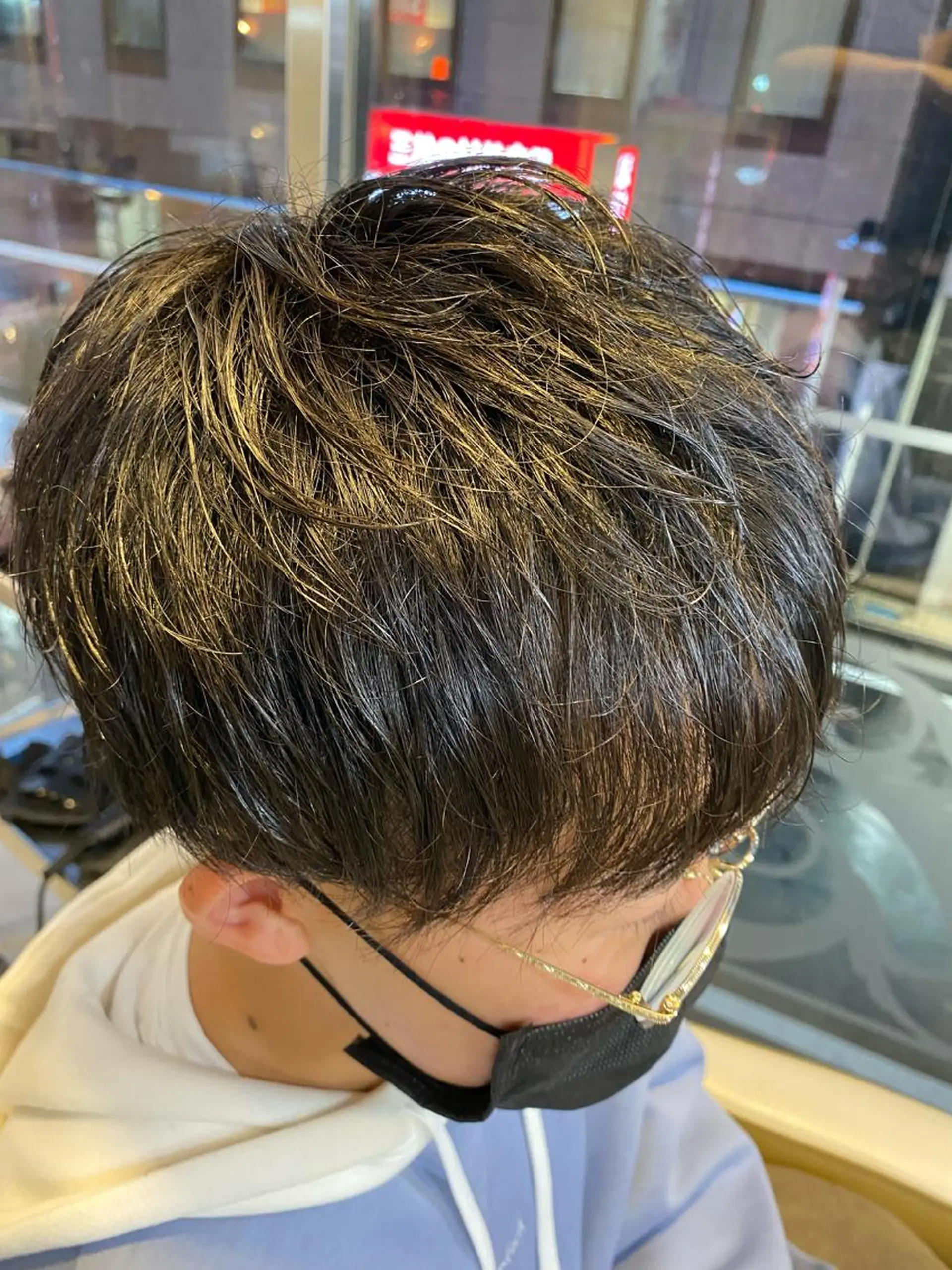 メンズ 似合わせパーマ 渡辺尚暉のヘアスタイル
