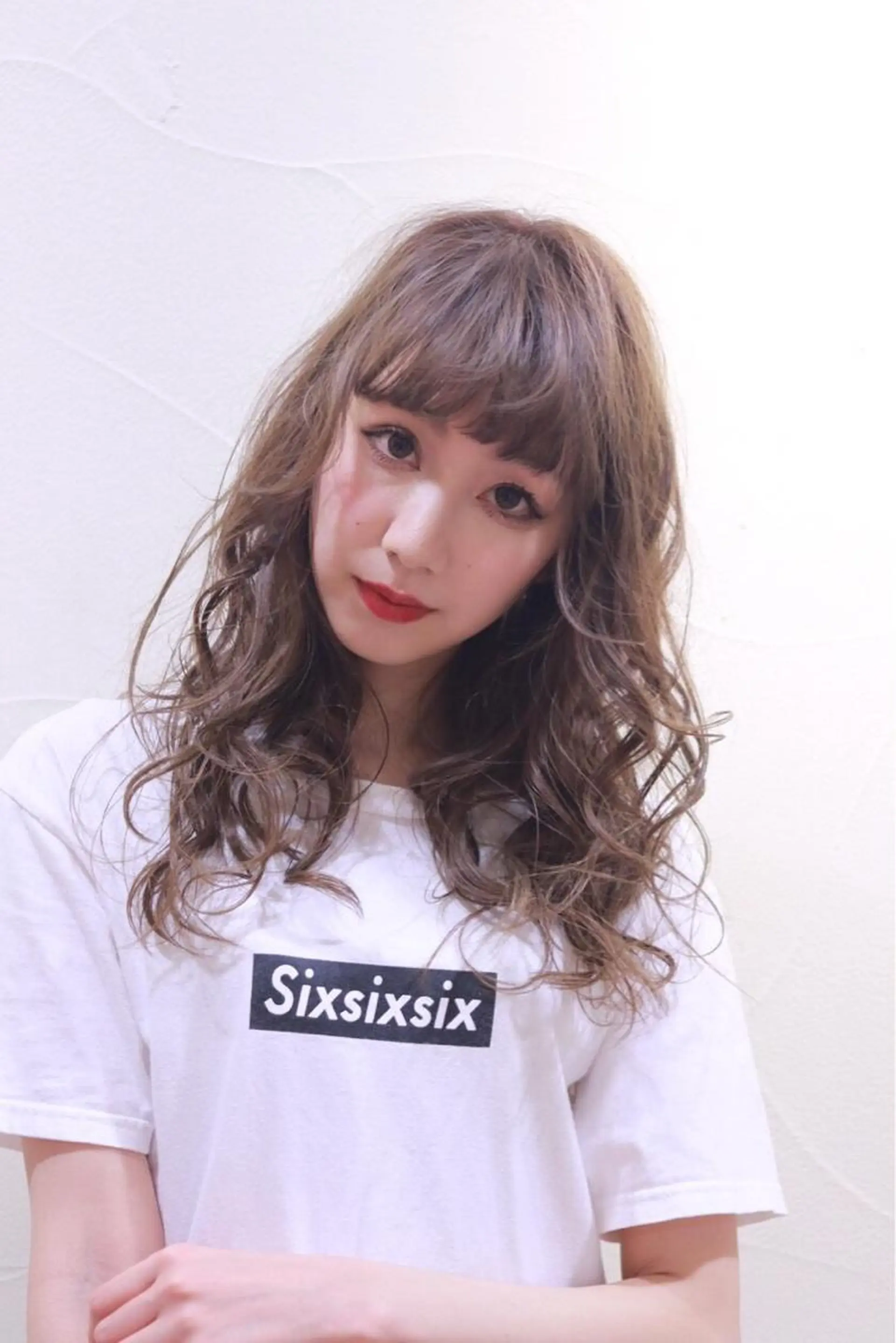 セミロング 透明感カラー・ 髪質改善🩵イケダのヘアスタイル