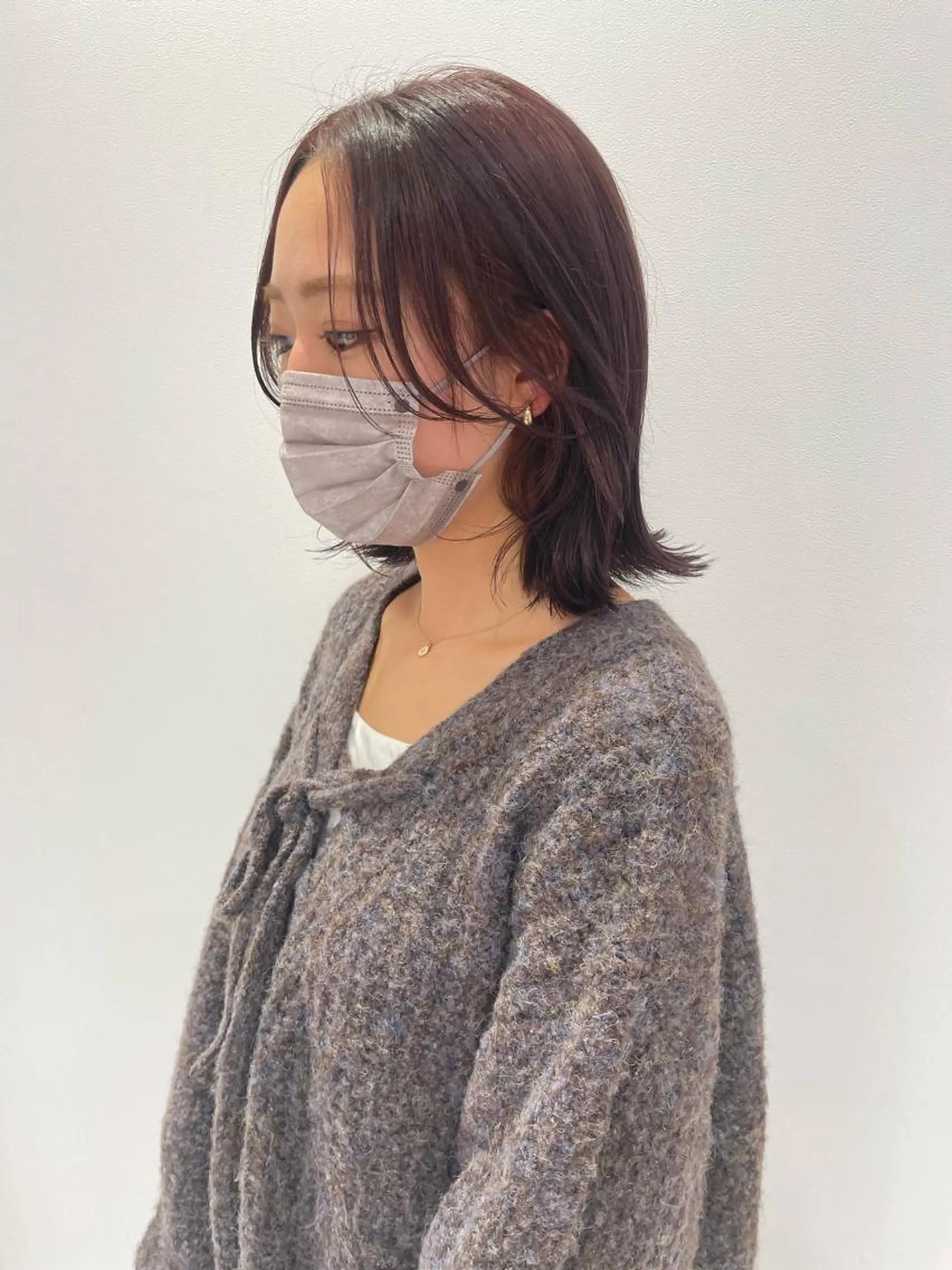 ミディアム カット ヘアカラー トリートメント 🪴酒井 可南子🪴のヘアスタイル