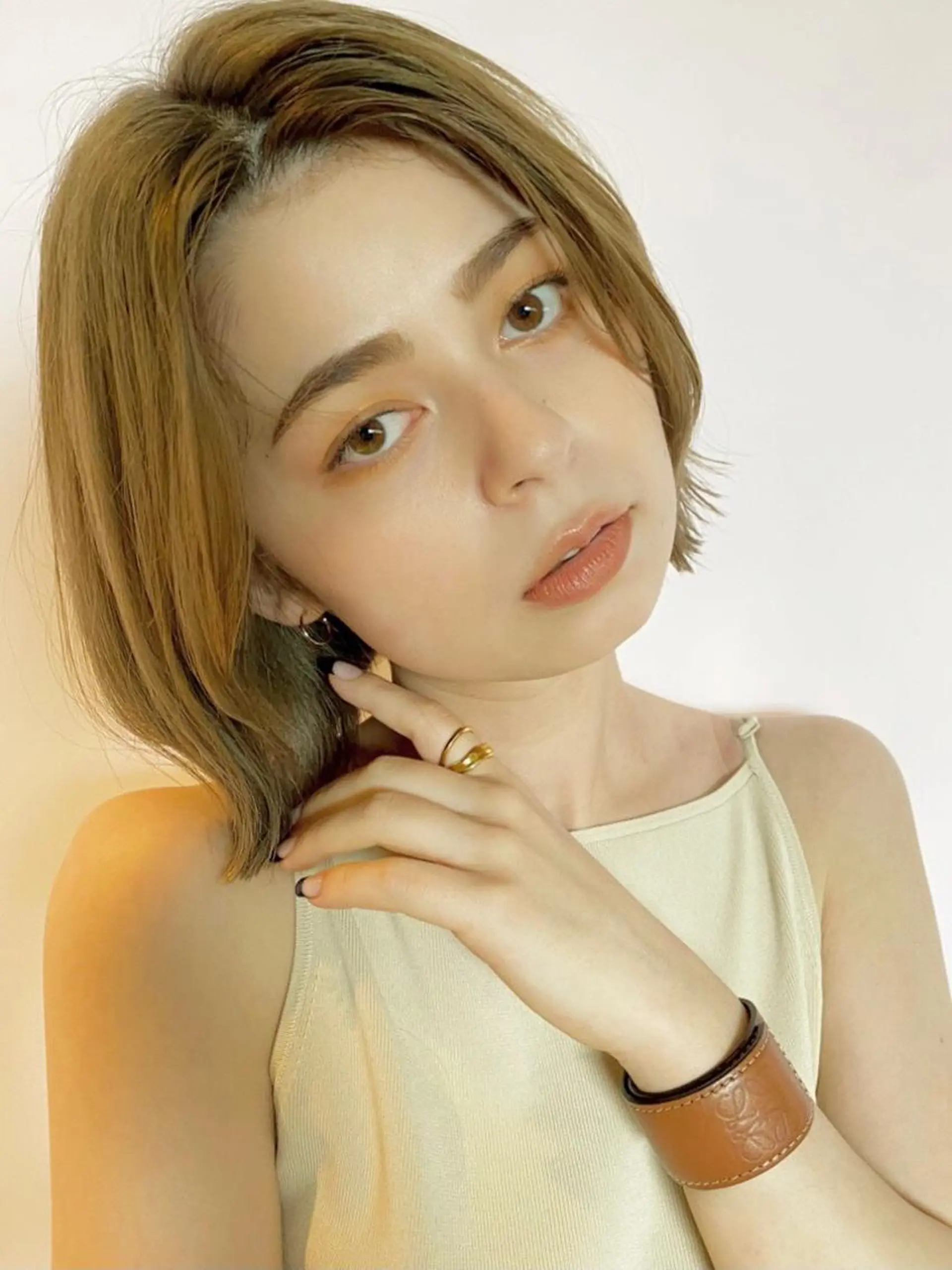 ショート カット ヘアカラー 圧倒的な質感🧡 髪質改善/丸山晴菜のヘアスタイル