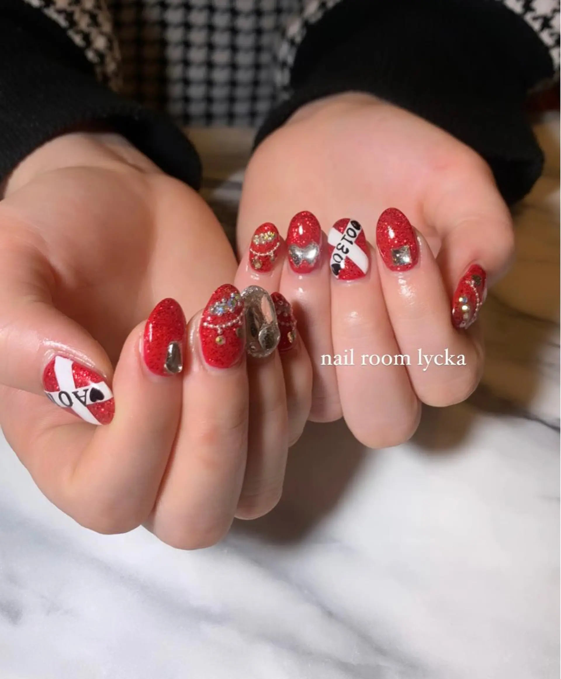 ネイル ﾈｲﾙﾙｰﾑﾘｯｶ 𝐦𝐚𝐲𝐮のネイルデザイン