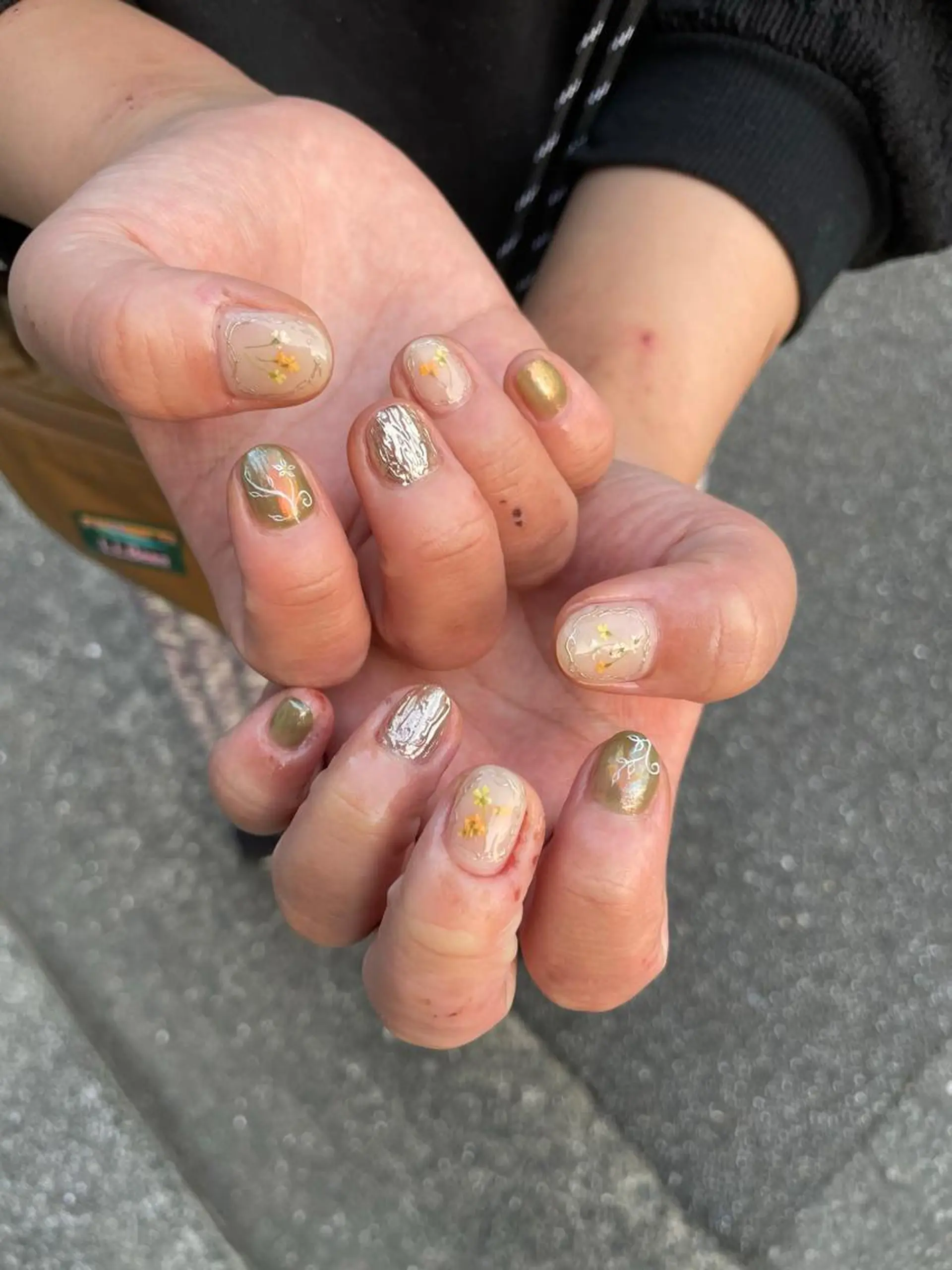 ネイル ハンドネイル 岩山 直子のネイルデザイン