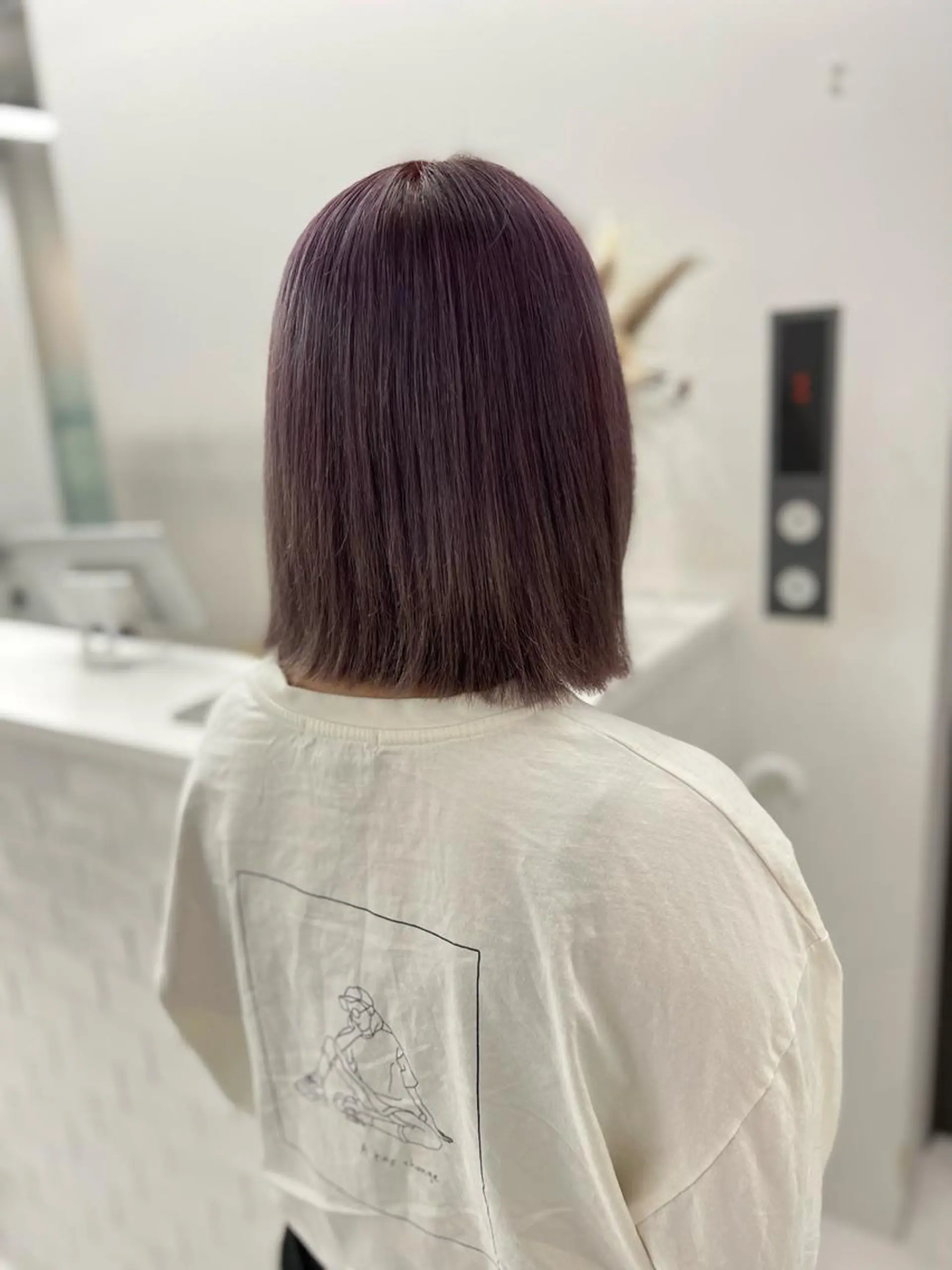 ミディアム ヘアカラー ロン毛美容師 タイチ👽のヘアスタイル