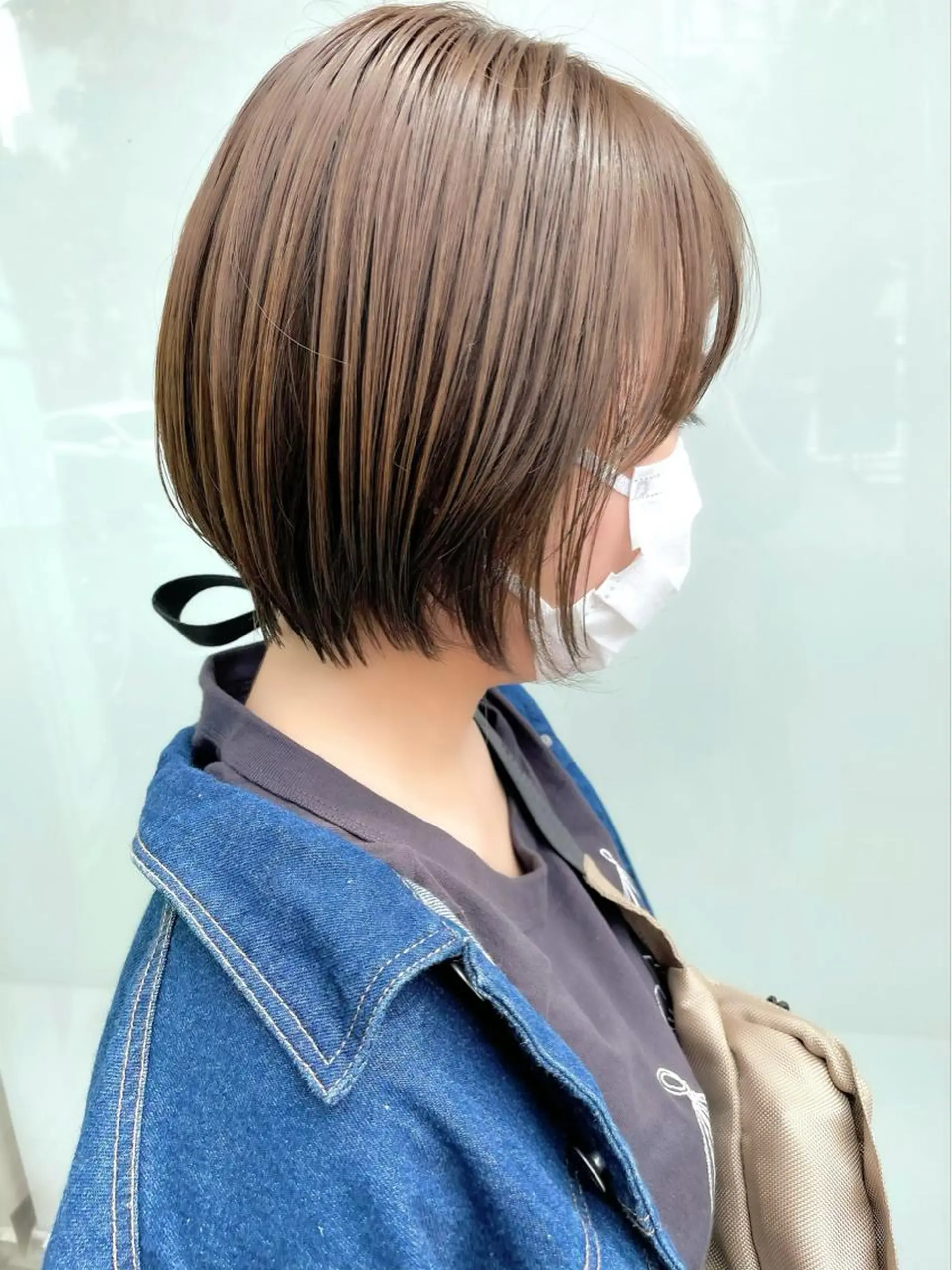 ショート 三鷹で1番ショート ボブをカットする新谷のヘアスタイル