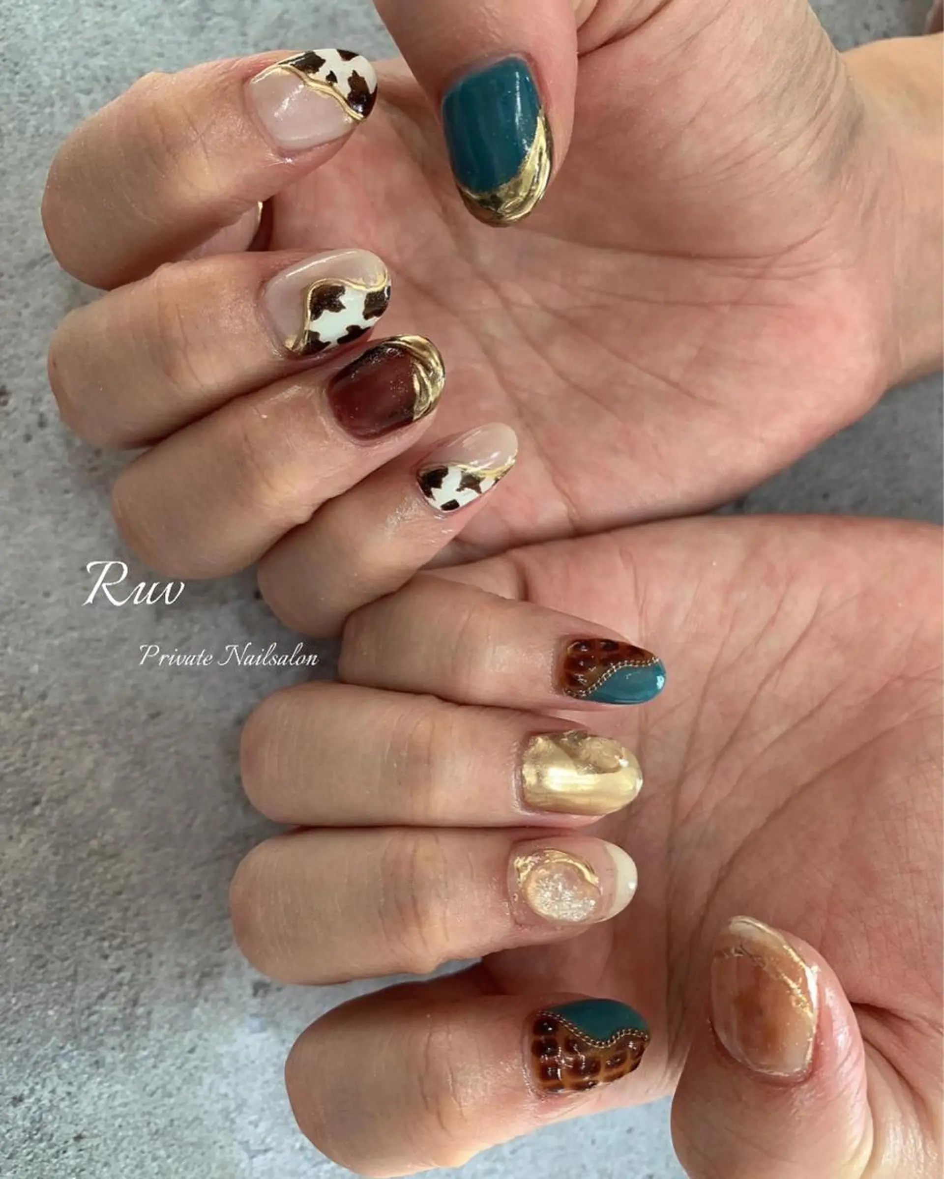 ネイル ハンドネイル プライベート ネイルサロン　ルヴのネイルデザイン