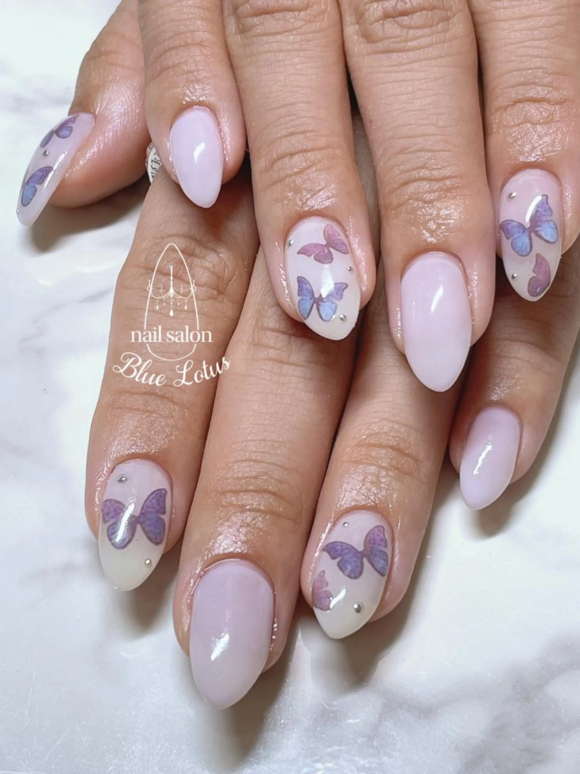 ネイル 持ち込み ハンドネイル 三浦 藍のネイルデザイン