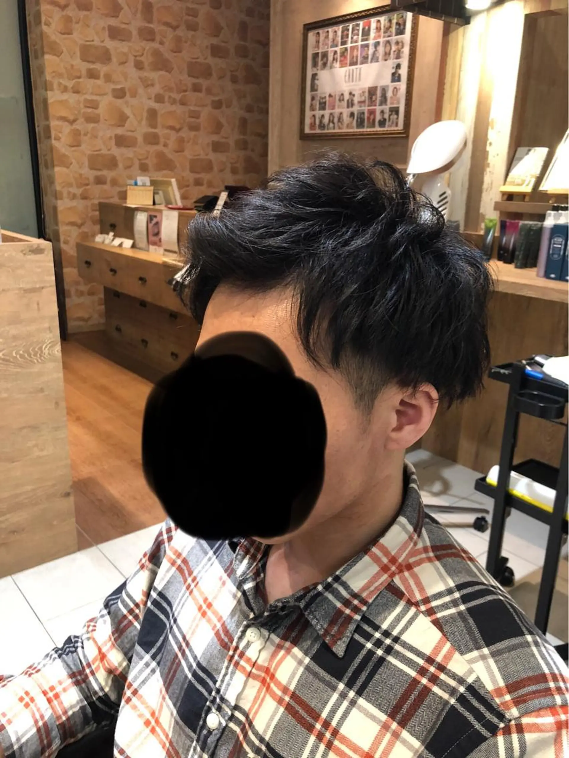 メンズ 飯盛 数馬のヘアスタイル