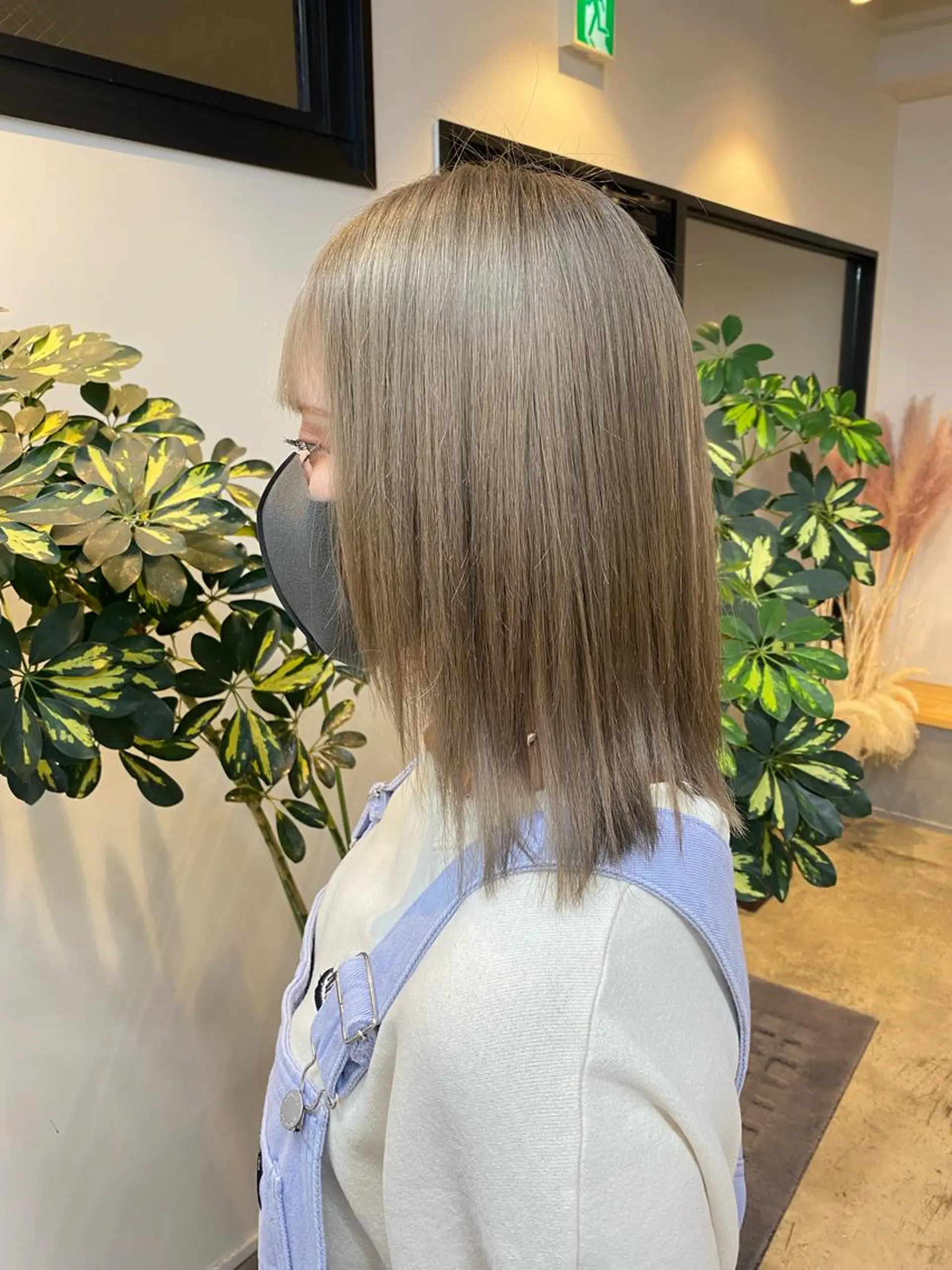 ミディアム カラー カット ヘアカラー トリートメント 🌼ハイライト透明感 🌼maiのヘアスタイル