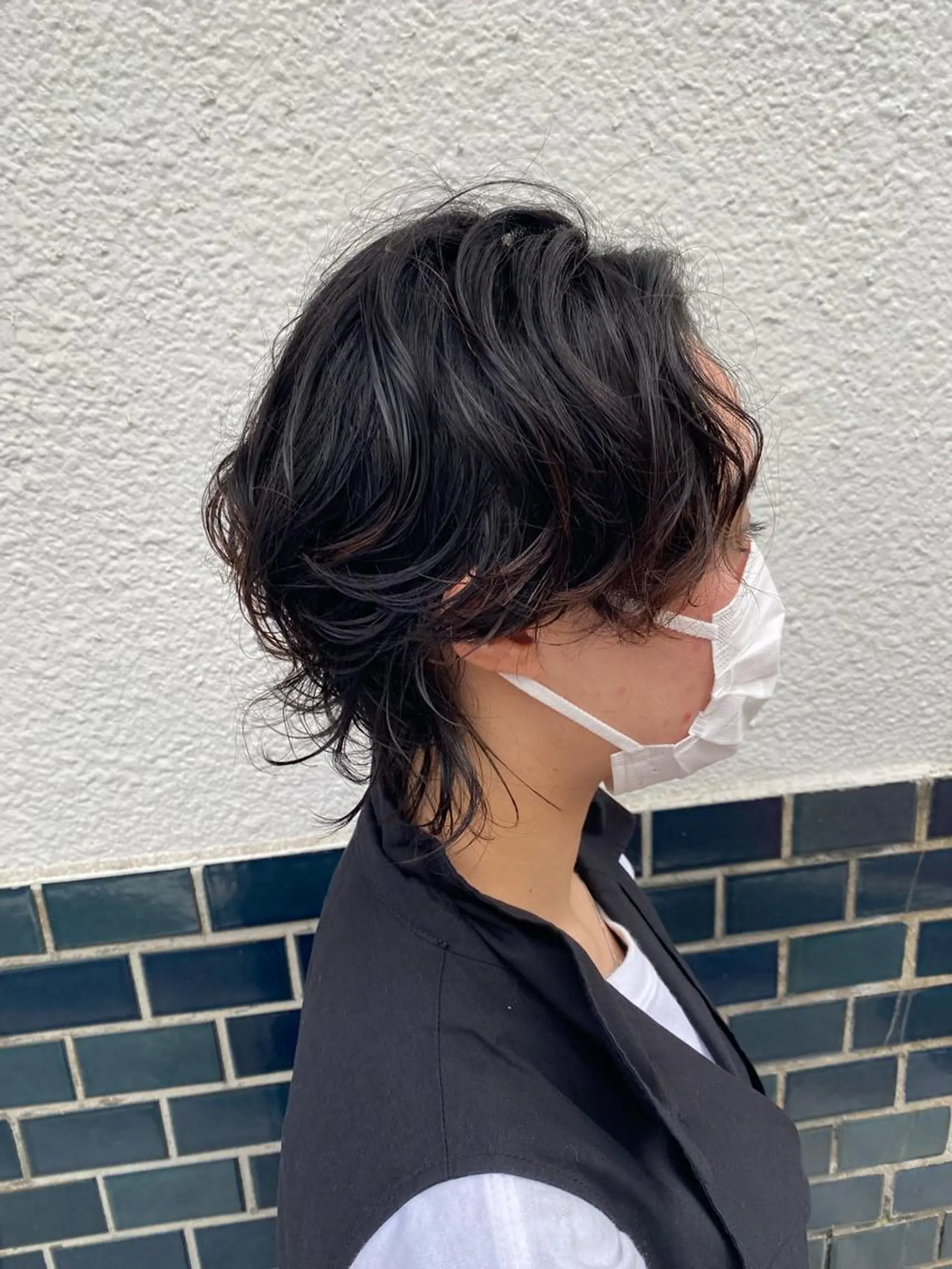 ショート パーマ ウルフカット お任せヘア☘️☘️ 及川渚のヘアスタイル