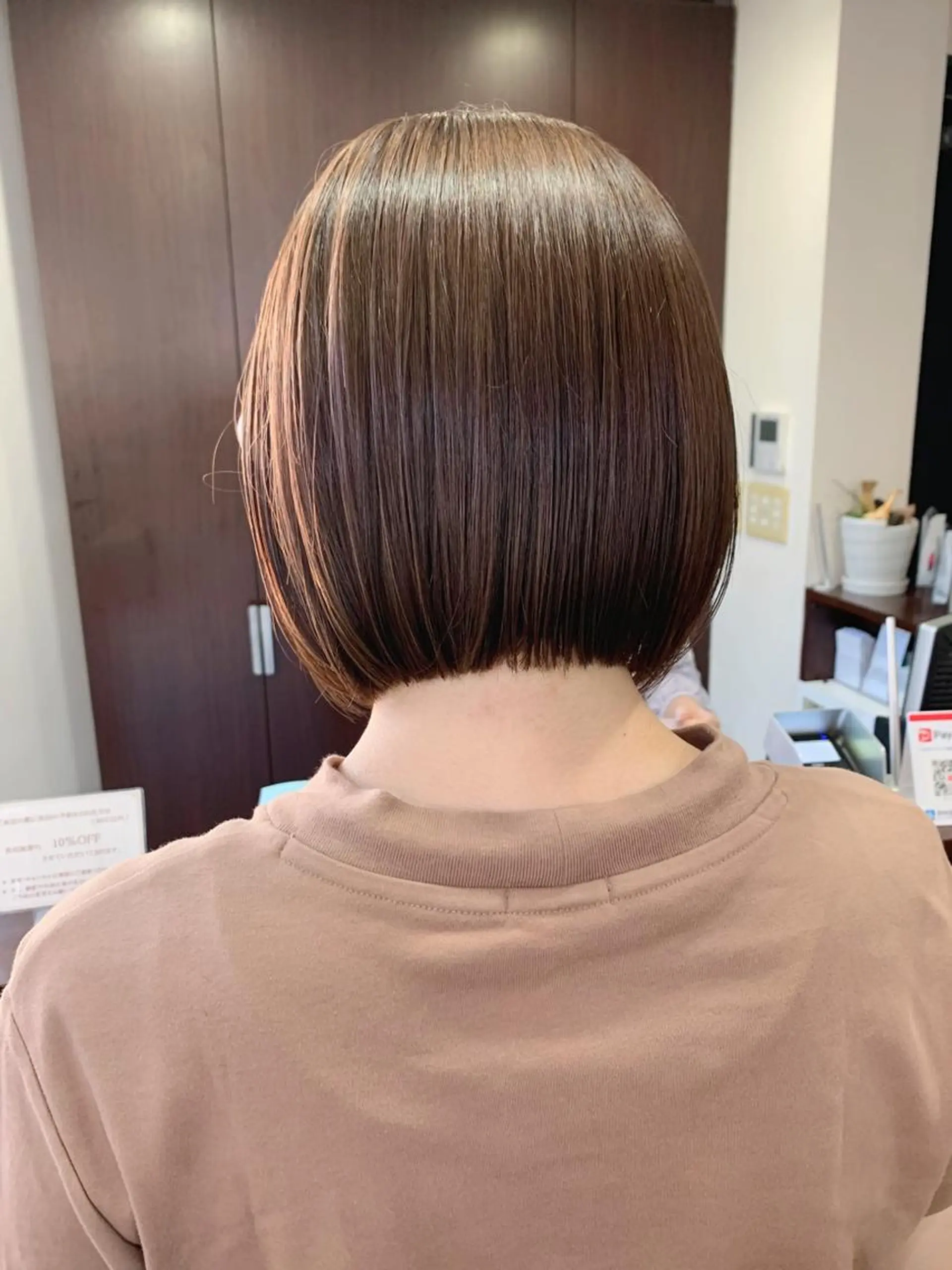 ショート カラー キッズ 縮毛矯正/ショート/ レイヤー/畑中正敏のヘアスタイル