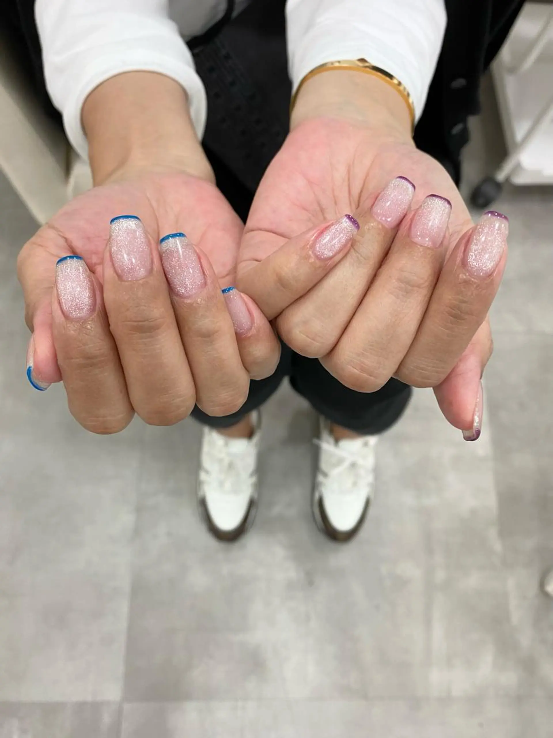 ネイル フレンチネイル マグネットネイル kokori nailのネイルデザイン
