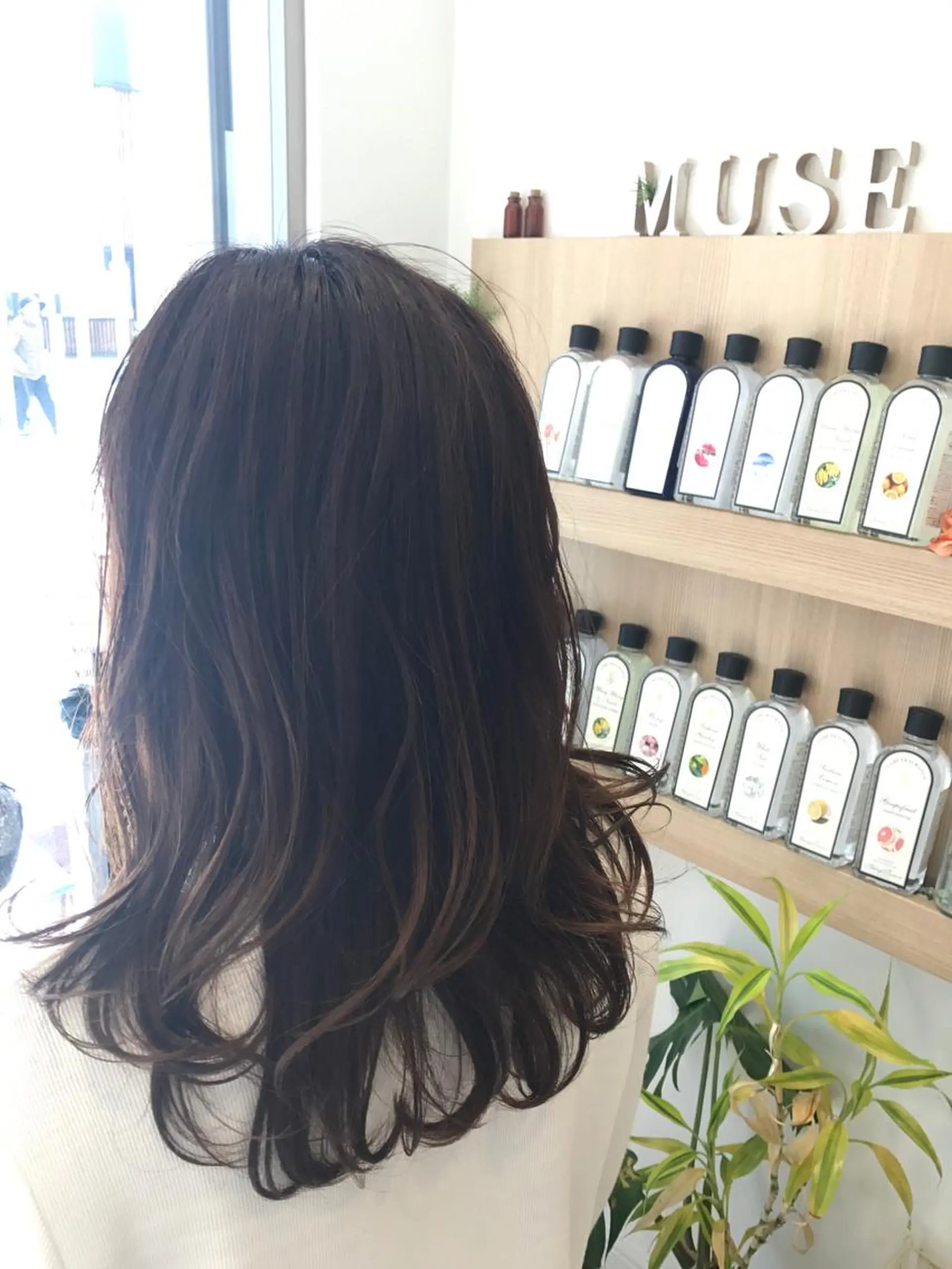 セミロング ヘアアレンジ スズキ シオリのヘアスタイル