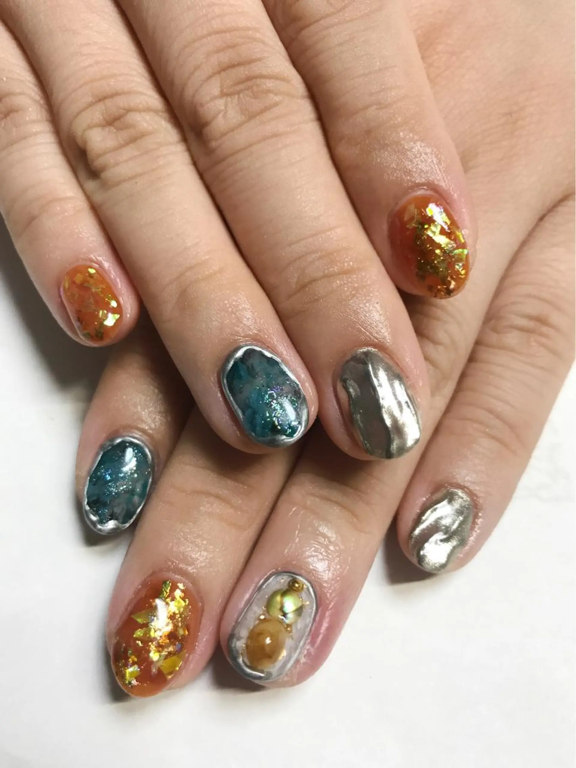 ネイル nail salon en familleのネイルデザイン