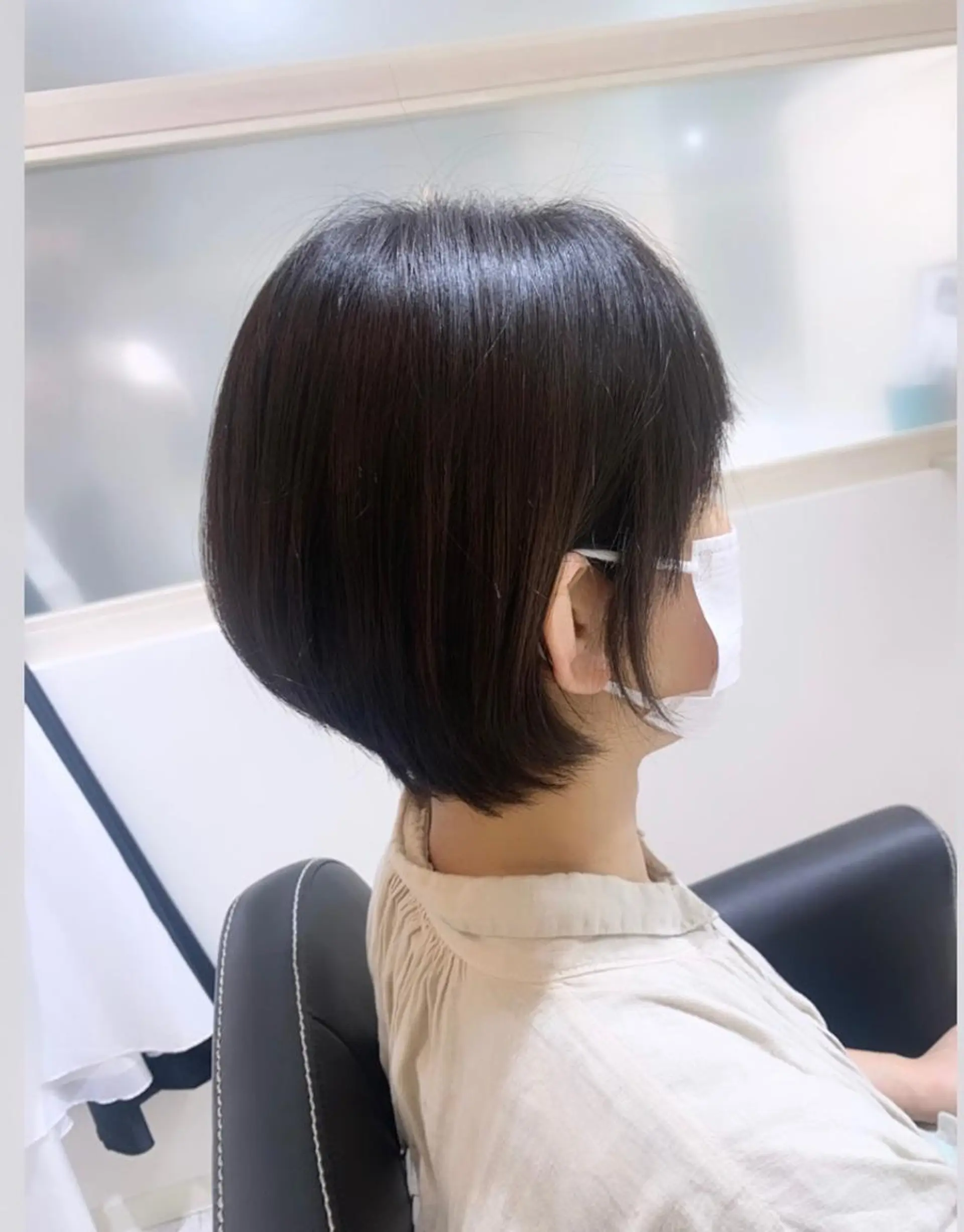 ショート 垢抜け 雰囲気アップ ふにゅう ののかのヘアスタイル
