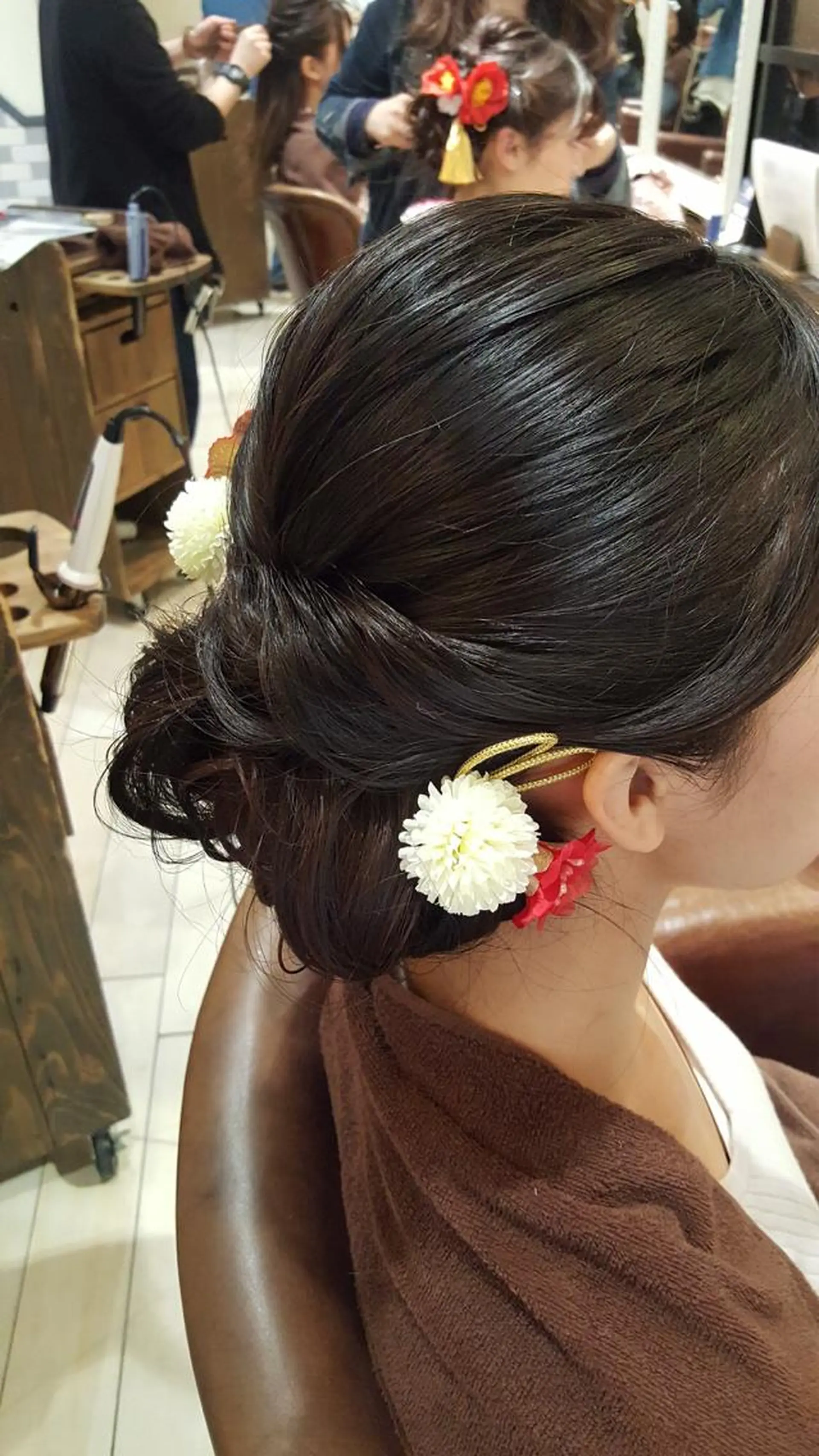 ヘアアレンジ 透明感カラー・ 髪質改善🩵イケダのヘアスタイル