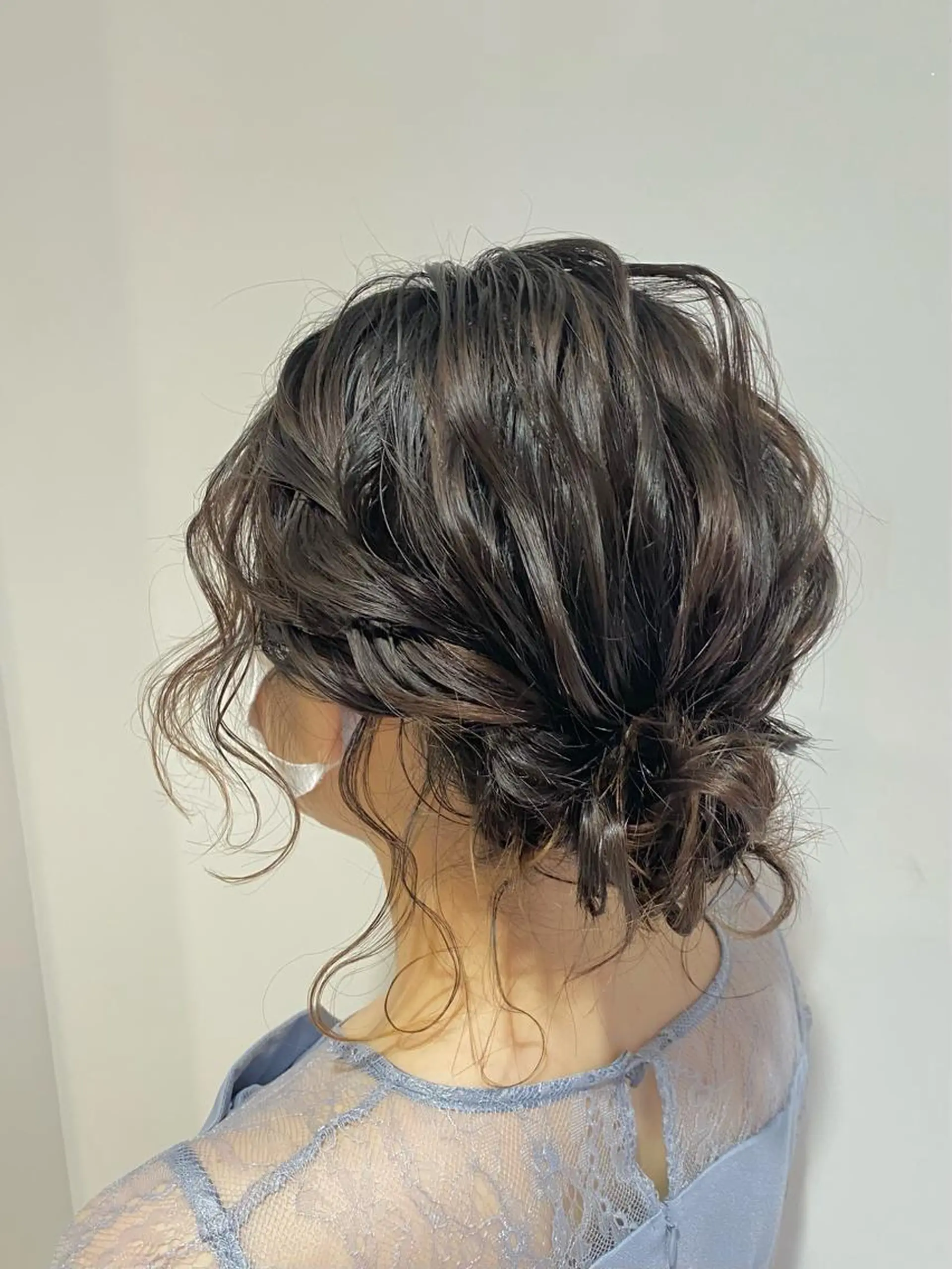 ミディアム 谷町/Le'a /竹原しおなのヘアスタイル