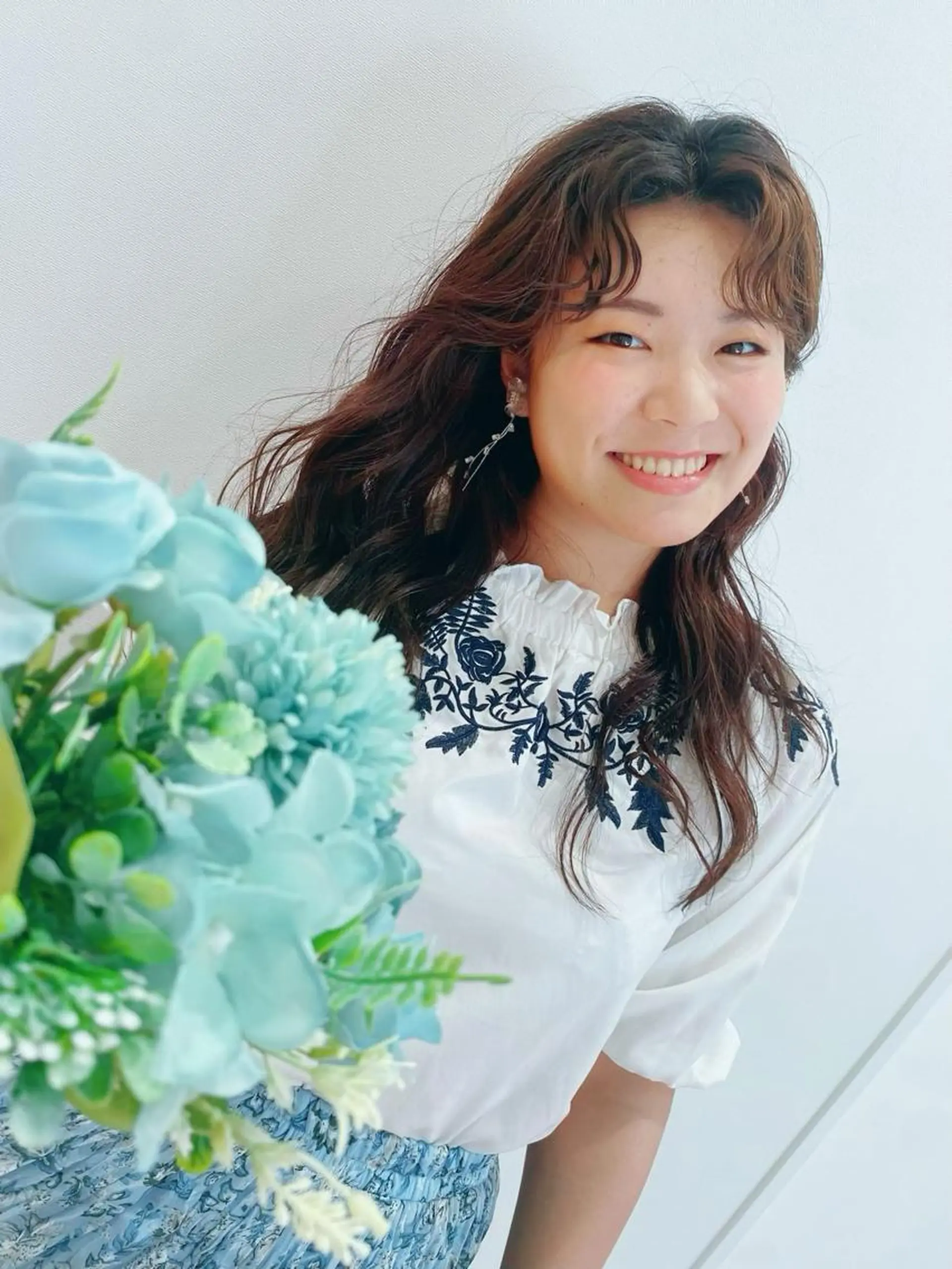 ロング カラー ヘアアレンジ 古川 琴美のヘアスタイル