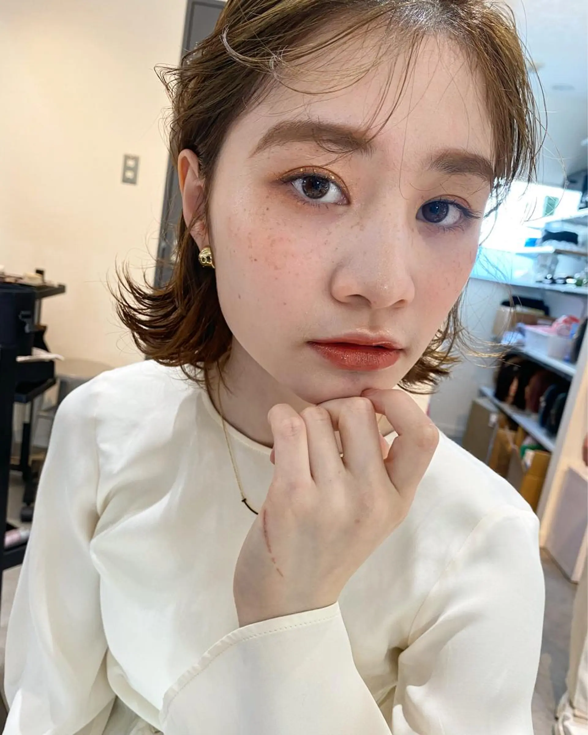 ロング カラー カット トリートメント ヒラノホナミ 🫧透ける艶髪🫧のヘアスタイル