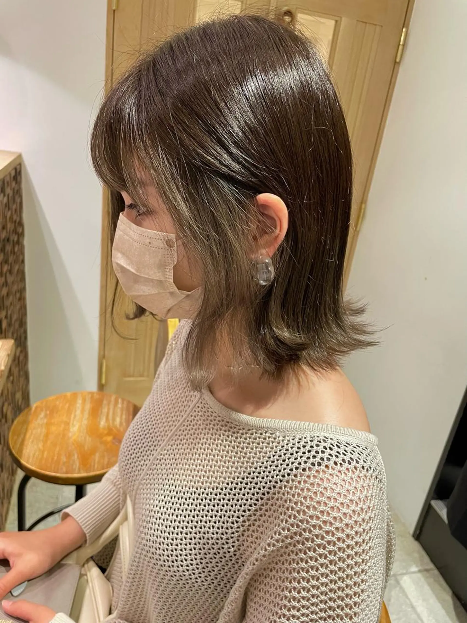 ミディアム カラー newi梅田🫧韓国 ヘア🫧sakiのヘアスタイル