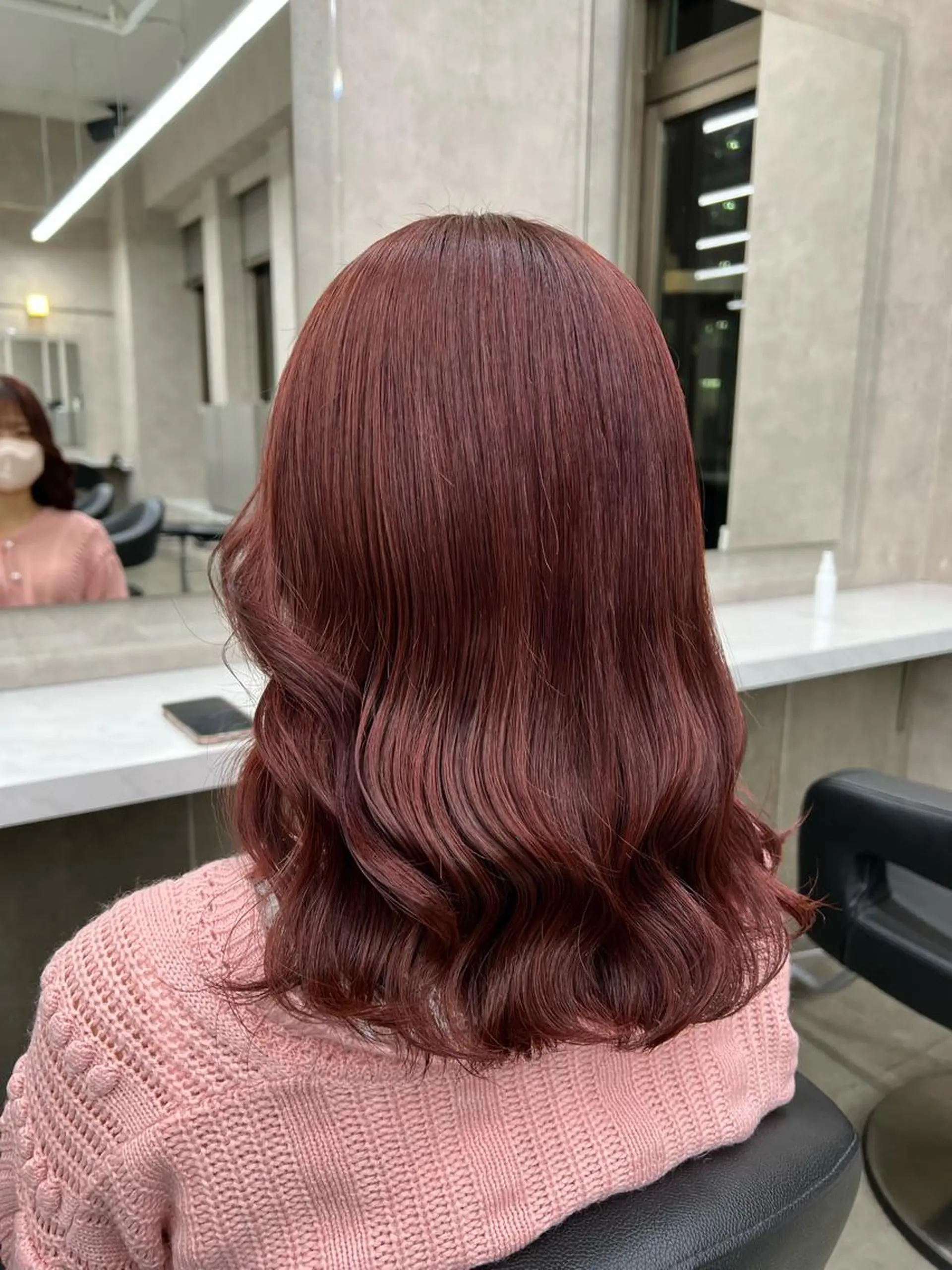 セミロング 💖札幌カラー 指名No.1💖玲奈のヘアスタイル