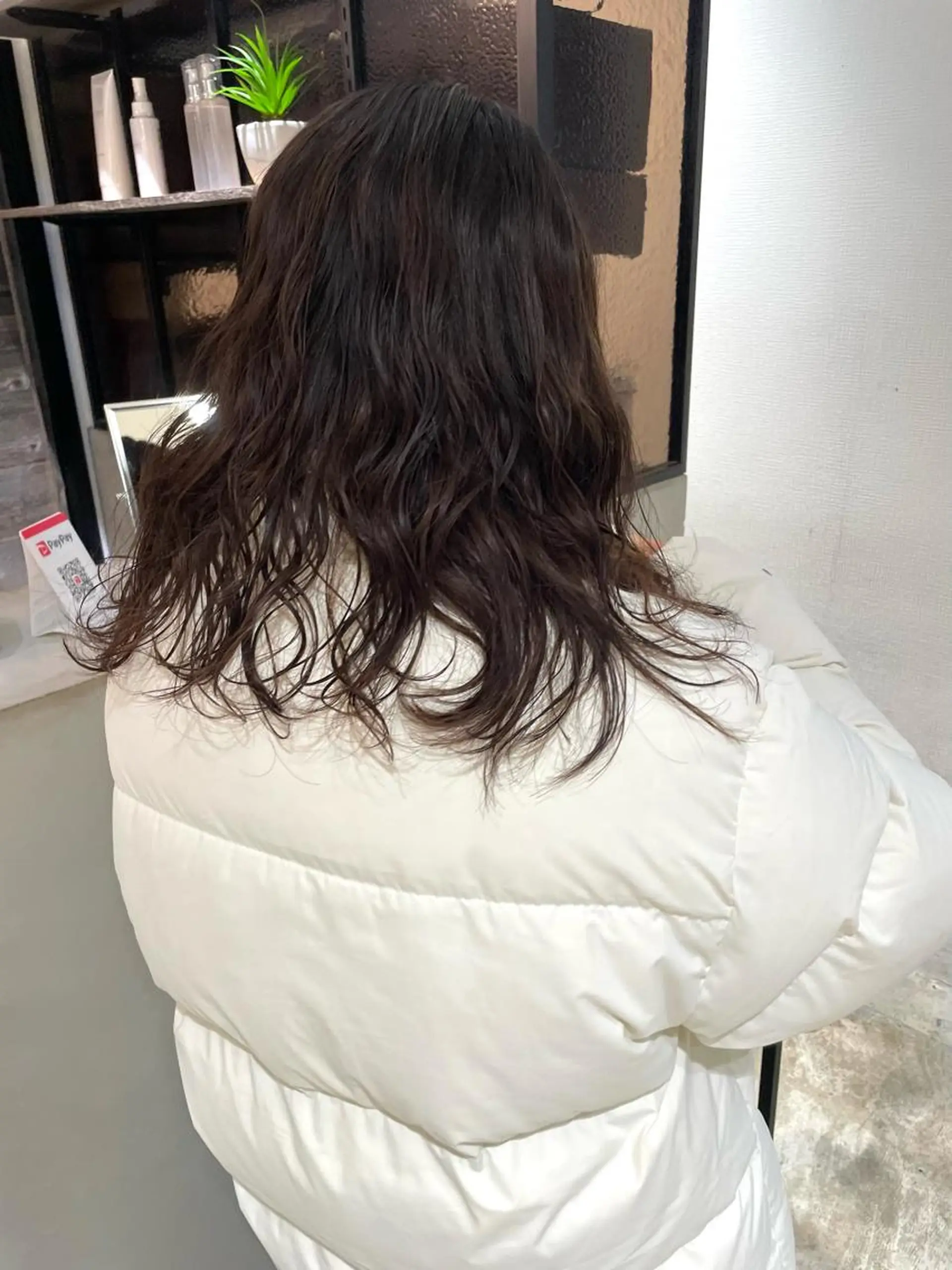 セミロング パーマ セミロングパーマ HIBIKI/原宿 ハッシュカット🪄のヘアスタイル