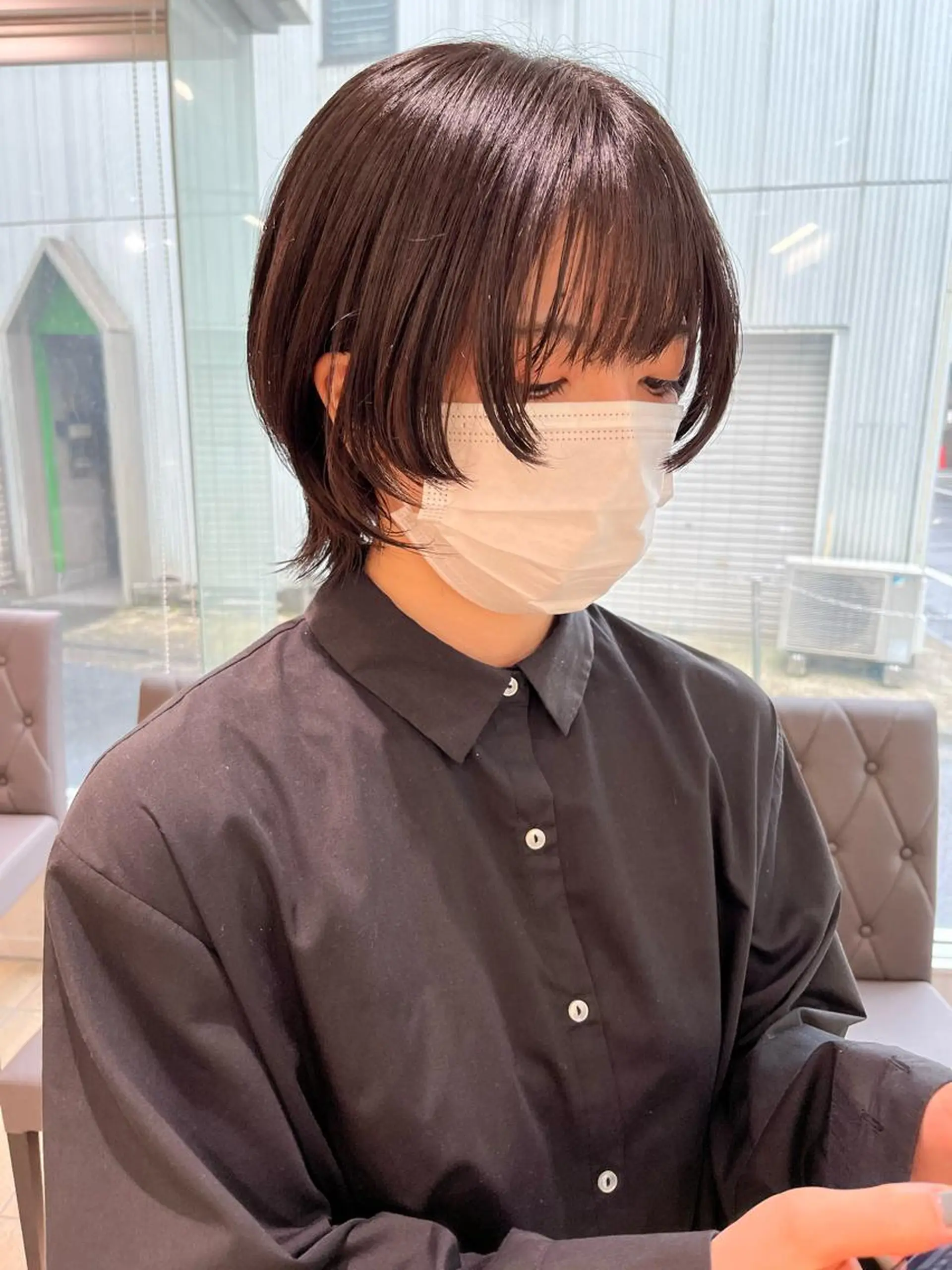 ショート レイヤーカット ウルフカット ウルフレイヤー カット 西山梨々【5/1〜 復帰致します🌼】のヘアスタイル