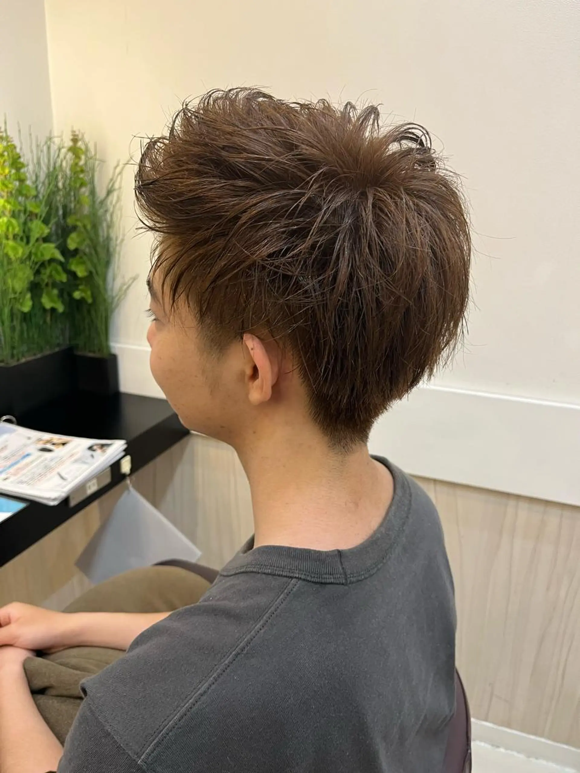 ショート カラー メンズ カット ヘアカラー トータルビューティー K:R鶴川のヘアスタイル