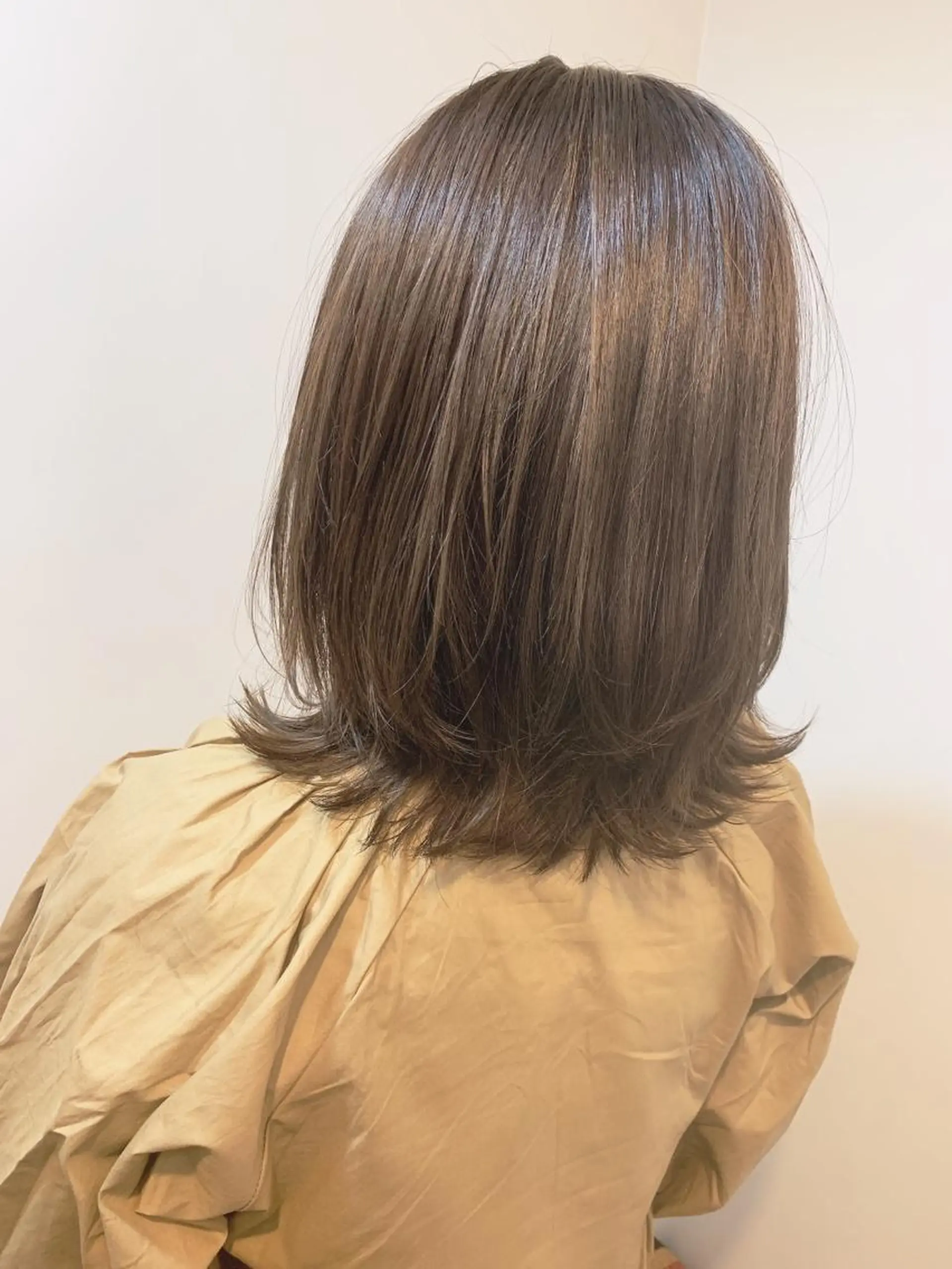 ミディアム カラー natsu fujinoのヘアスタイル