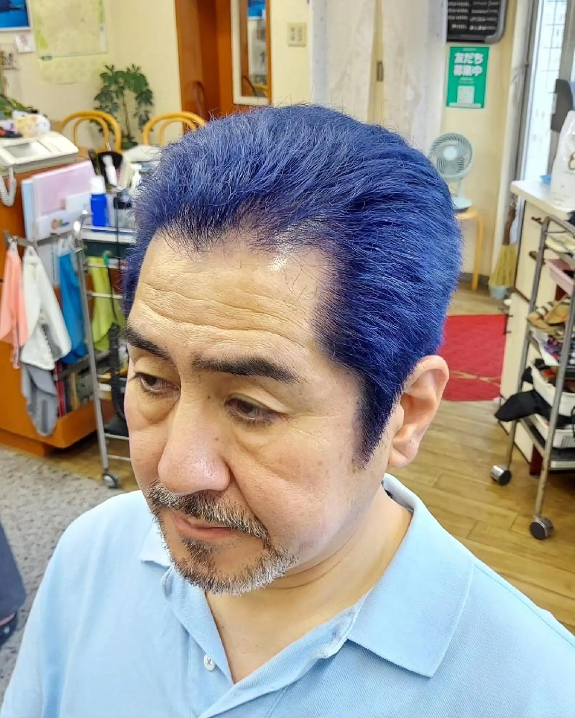 ショート カット ヘアカラー 河合 勇喜のヘアスタイル