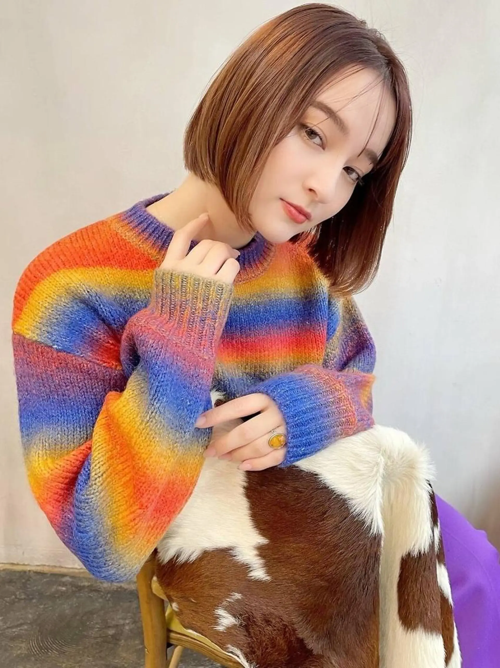 ショート ショート/ボブ/ 心斎橋/宮脇美奈のヘアスタイル