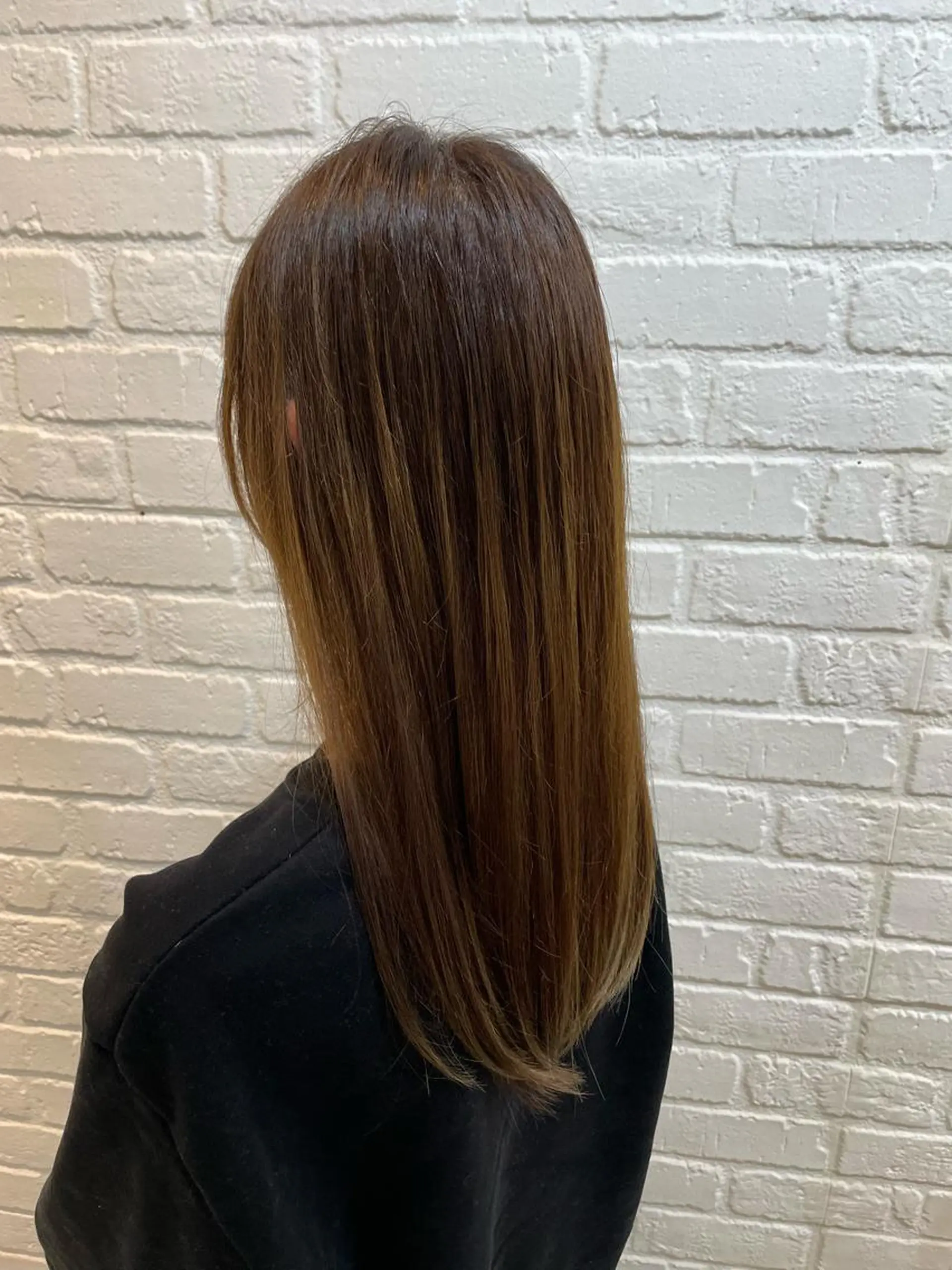 ロング カラー ベージュカラー ミルクティーベージュ カラーお任せ下さい ✨️おかだまなみのヘアスタイル