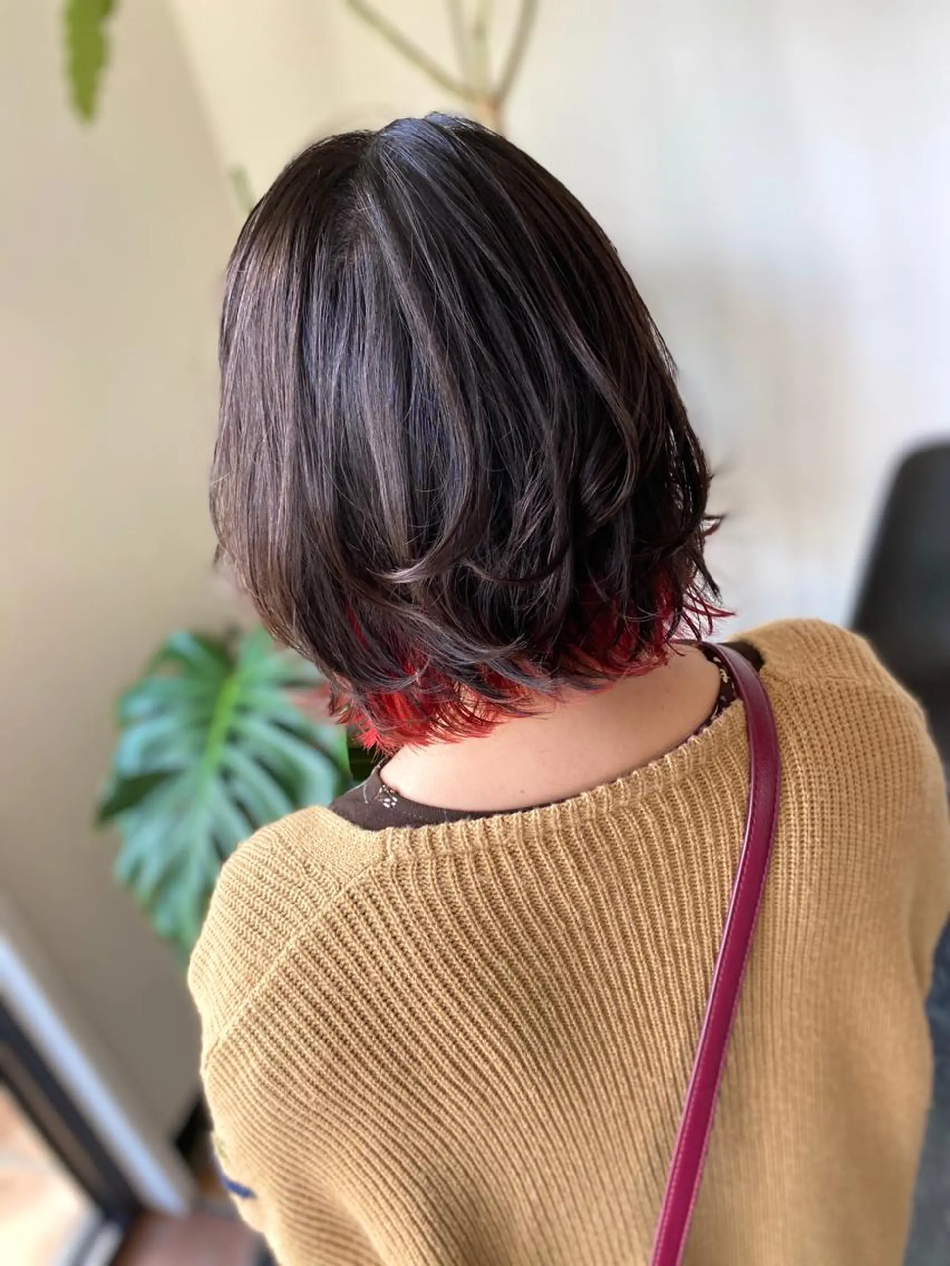 ショート カラー ブリーチ ピンクカラー レッドカラー 川合 勇気のヘアスタイル