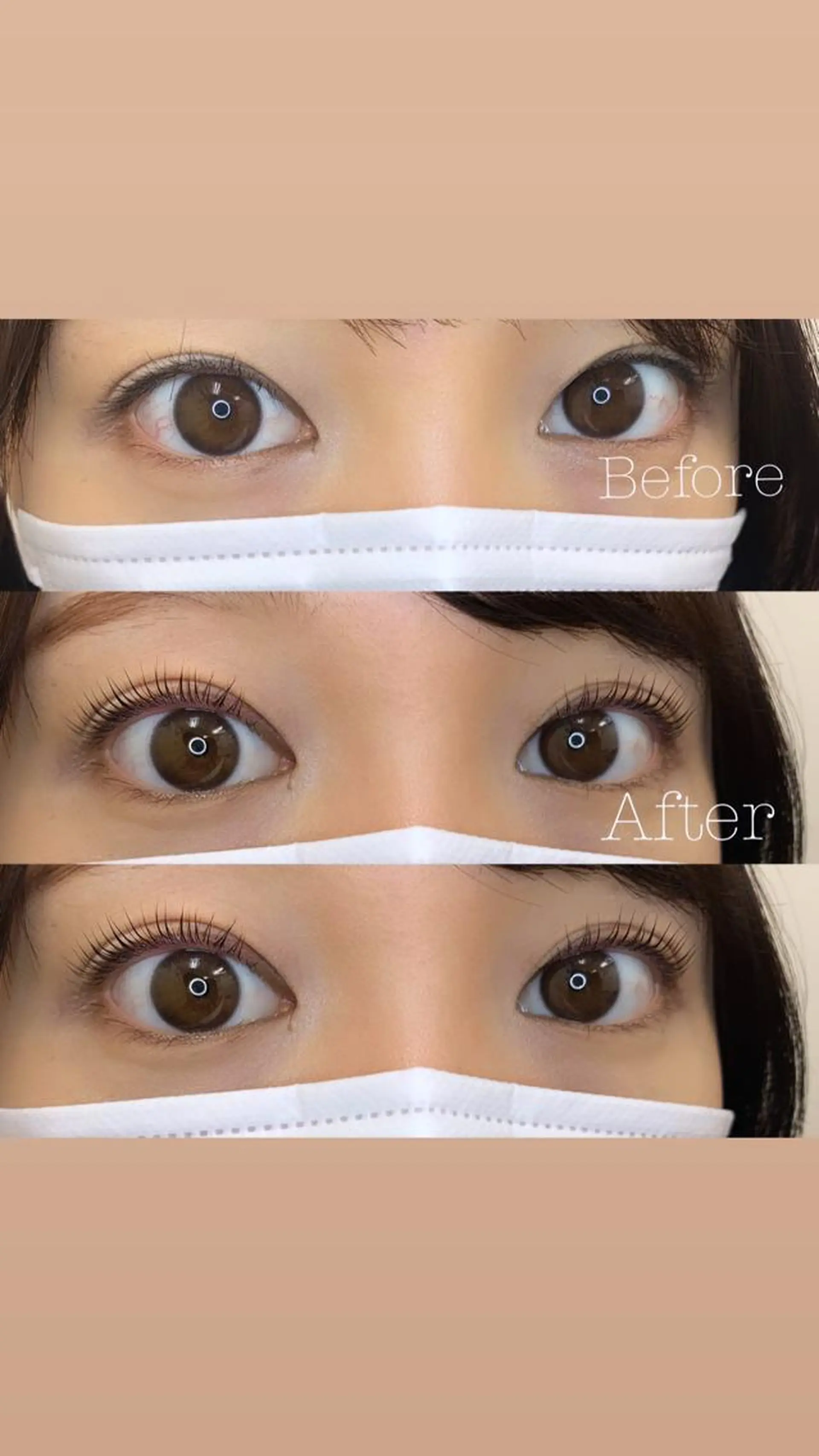 マツエク・マツパ パリジェンヌラッシュリフト マツパ brilliant 安藤のマツエク・マツパデザイン