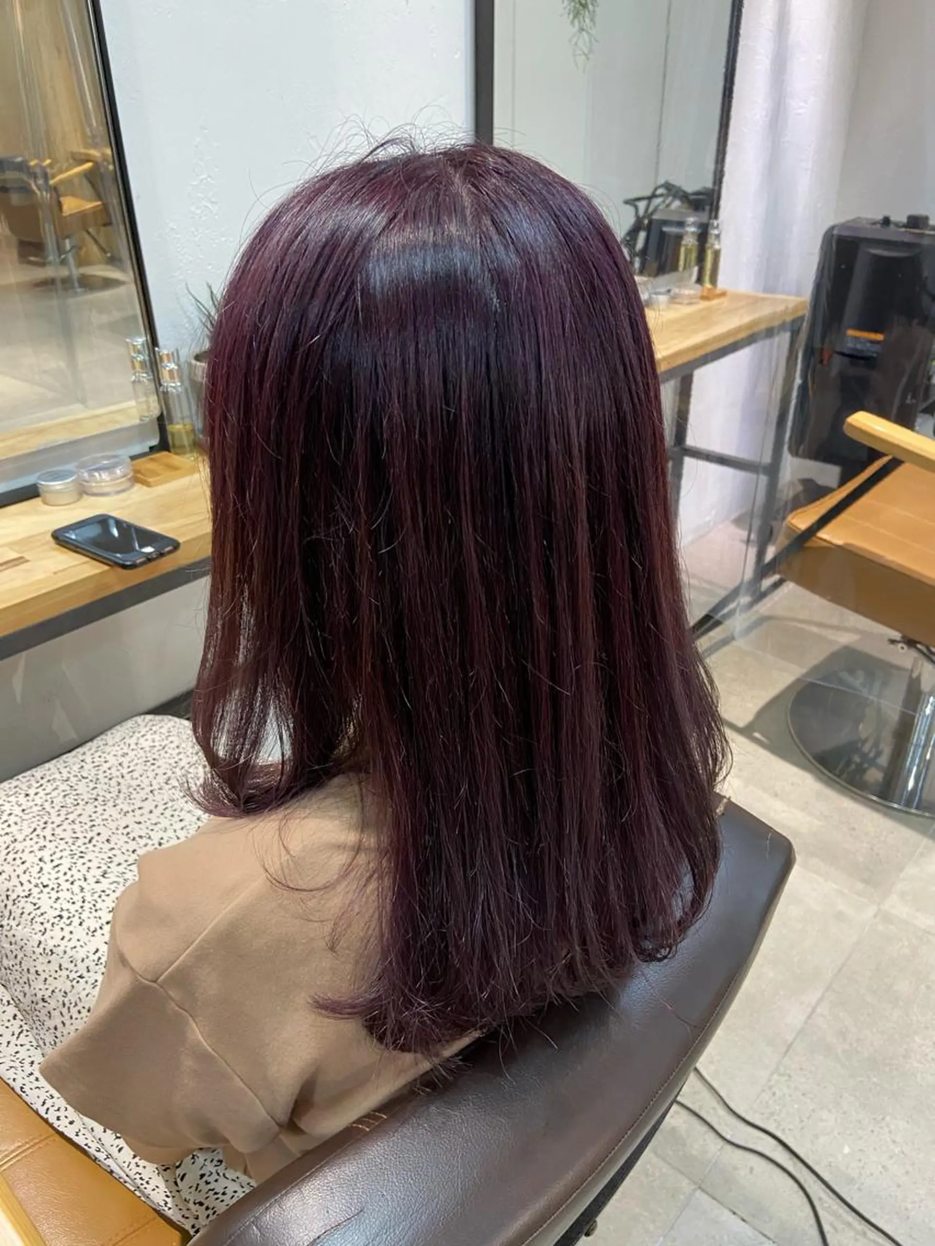 ミディアム カラー 🟩くすみカラー/ボ ブ/ショート/大司のヘアスタイル