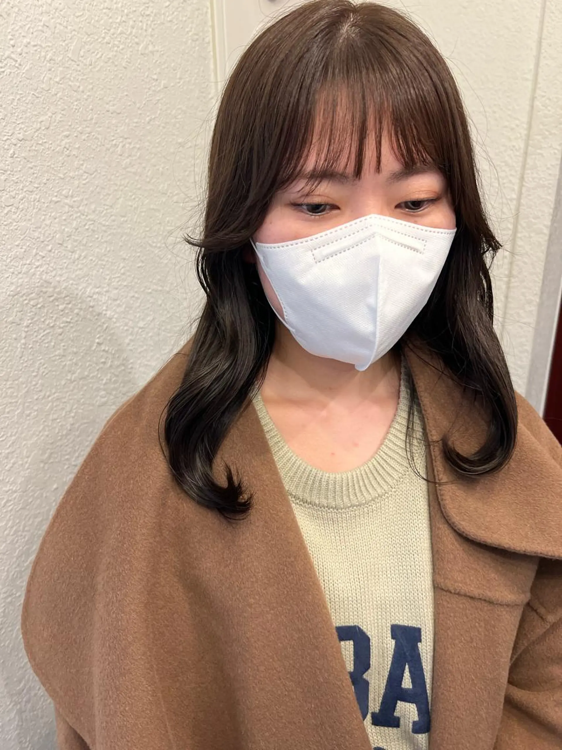 セミロング 韓国風ヘア 名駅/艶韓国風ヘア miyabiのヘアスタイル