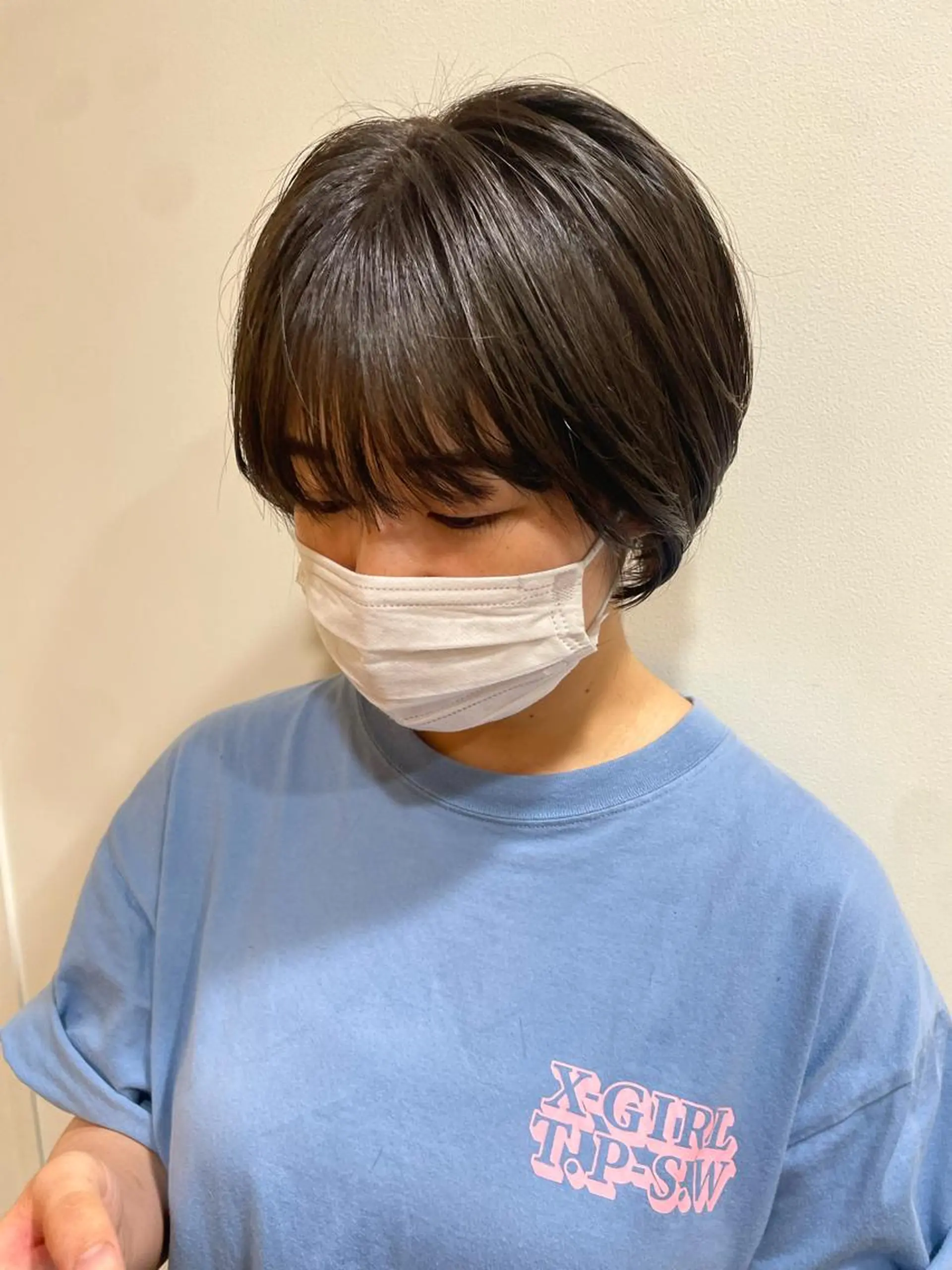 ショート カラー カット ヘアカラー トリートメント レイヤー／似合わせ TAKUYAのヘアスタイル