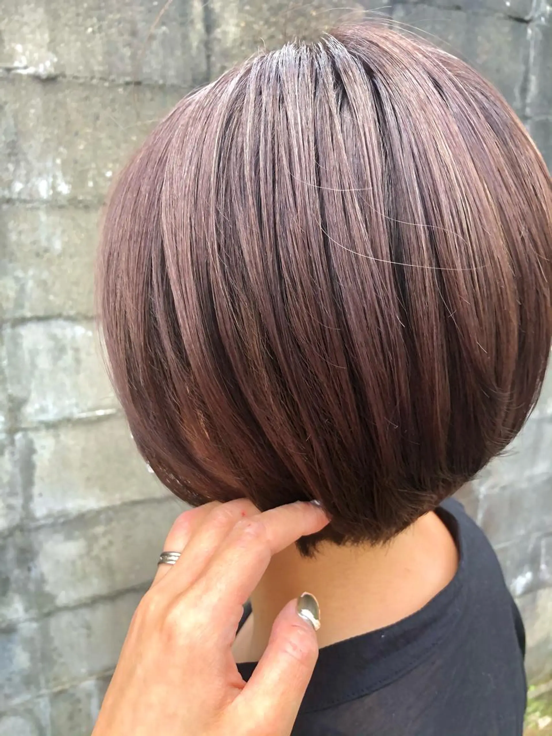 ショート カラー YAP！HAIR トコツメアヤノのヘアスタイル