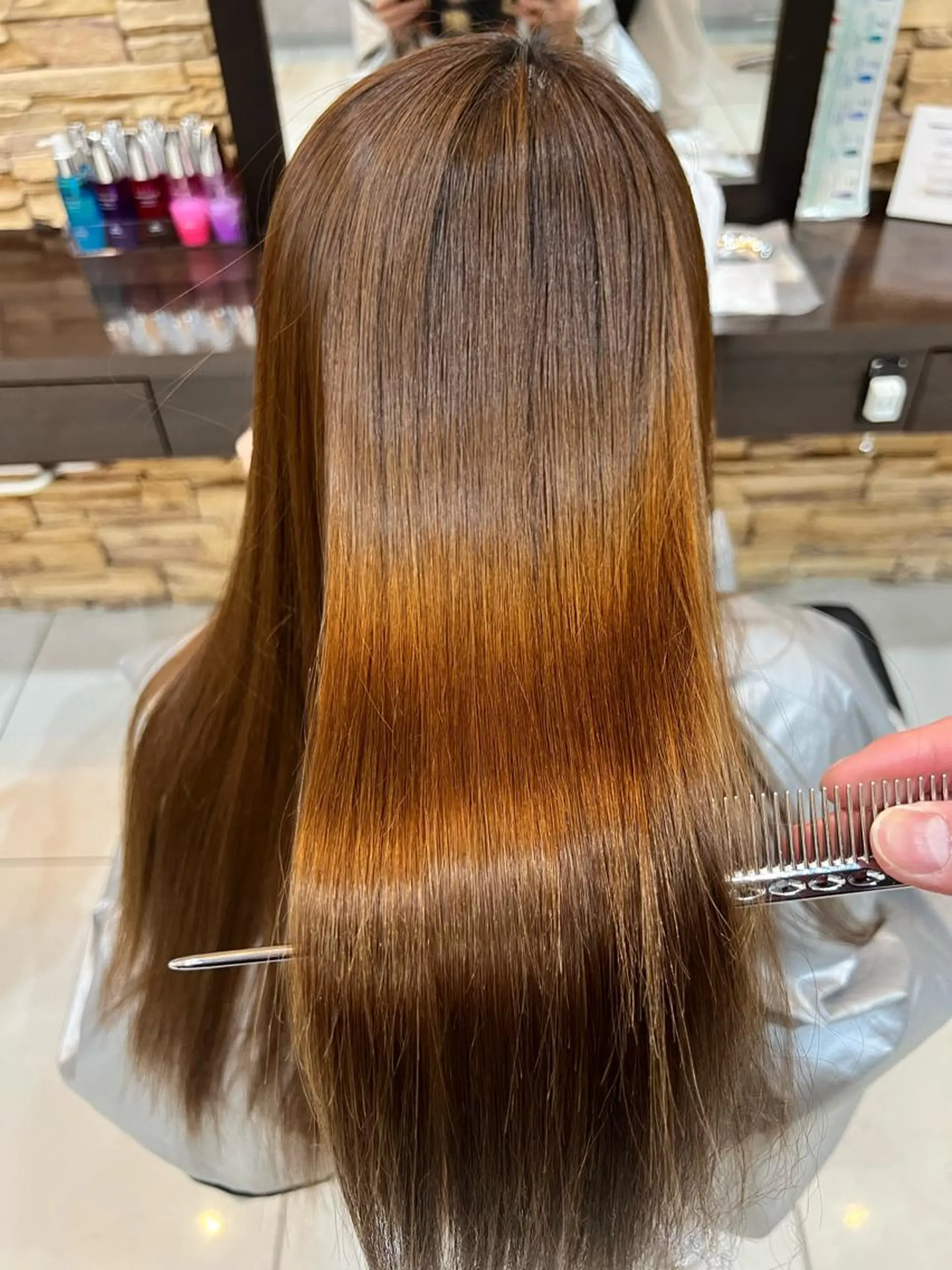 ロング 北野 奨のヘアスタイル