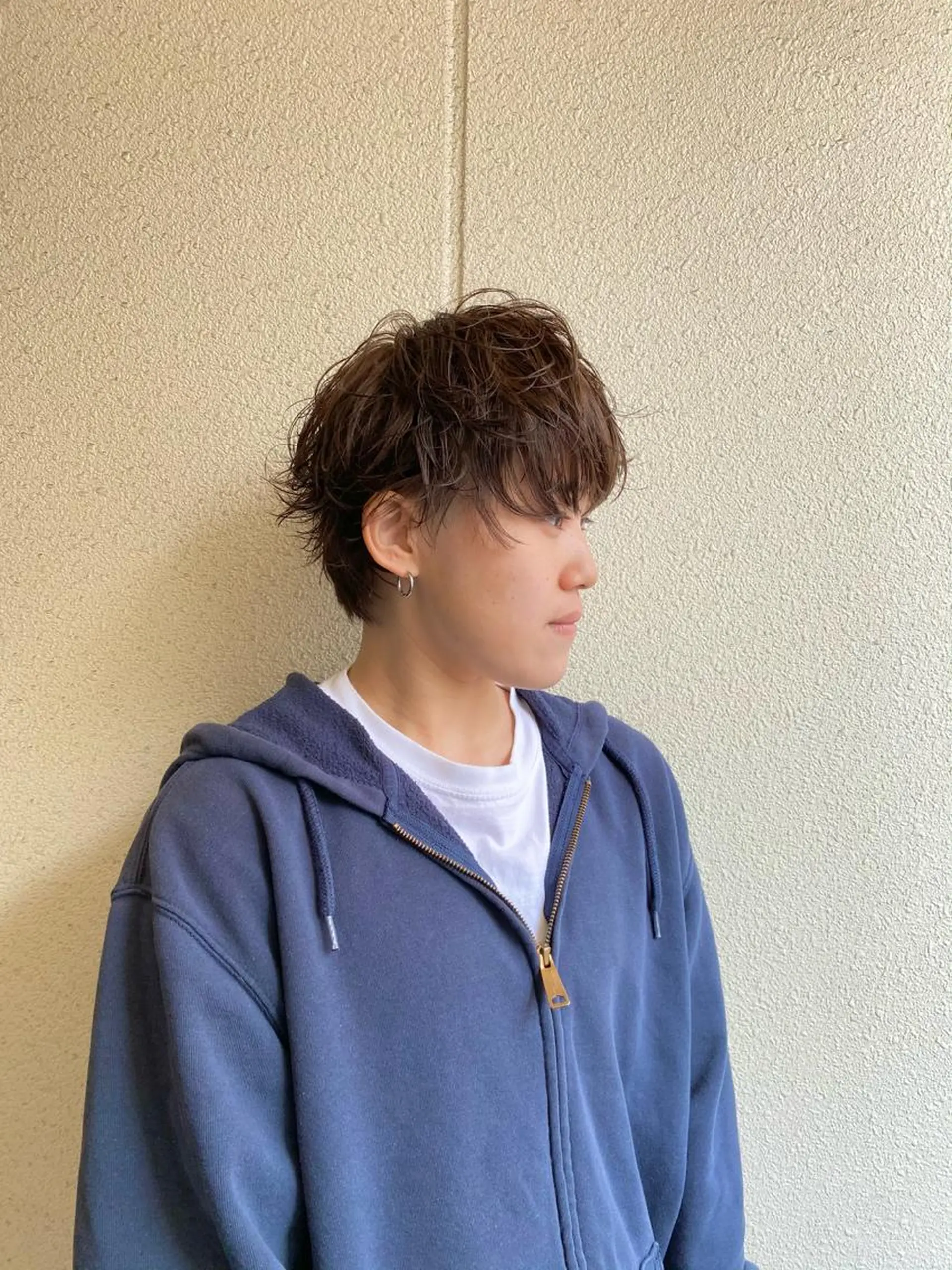 ショート パーマ ベリーショート くせ毛 ショートヘア カット パーマ トリートメント ボブ/髪質改善/ レイヤー/池澤慎人のヘアスタイル