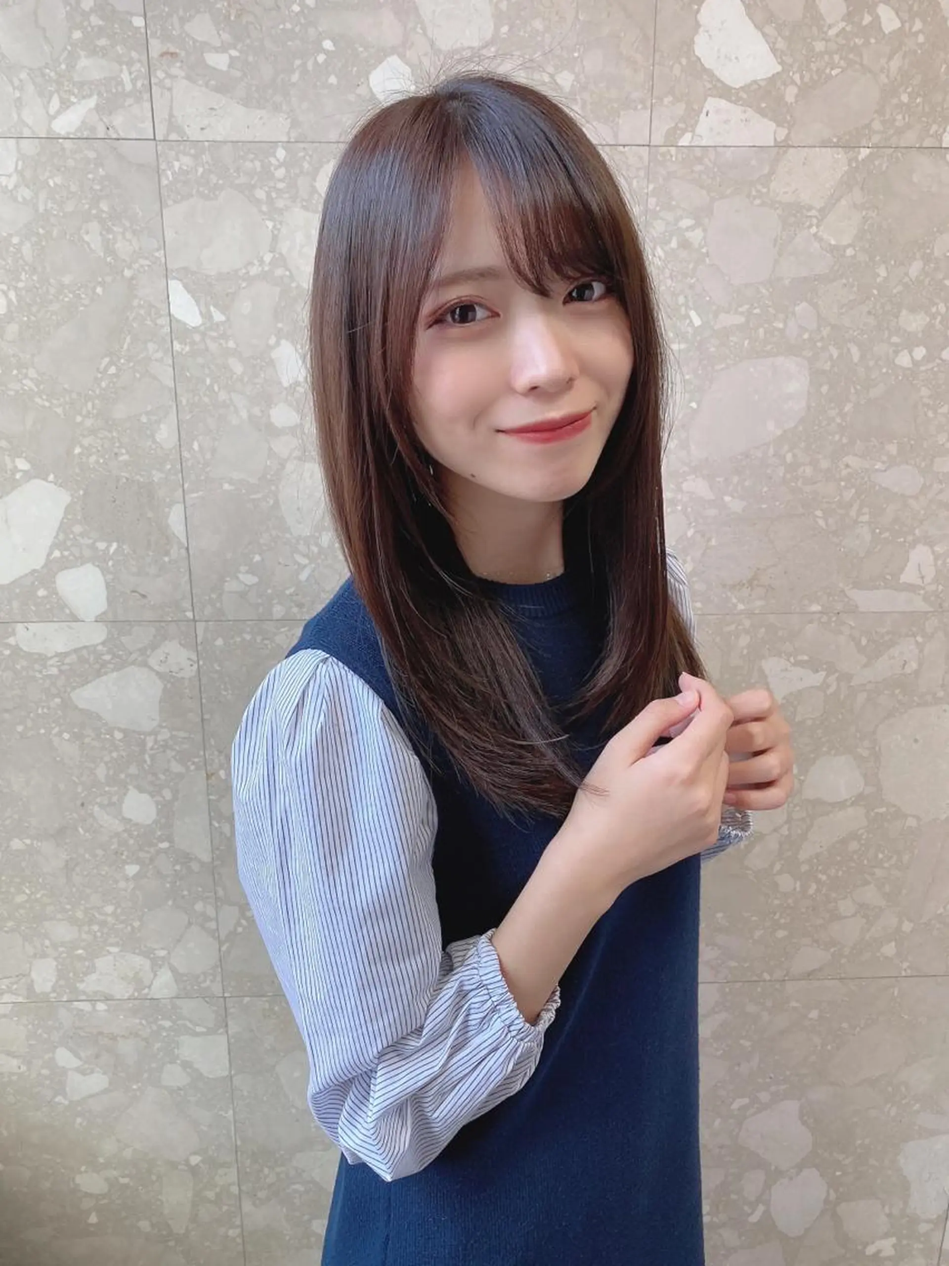 ロング カラー ベージュカラー ブリーチ ダブルカラー グレージュ ミルクティーベージュ times salon栄所属・髪質改善美容師 個室サロン白金厚哉のヘアスタイル