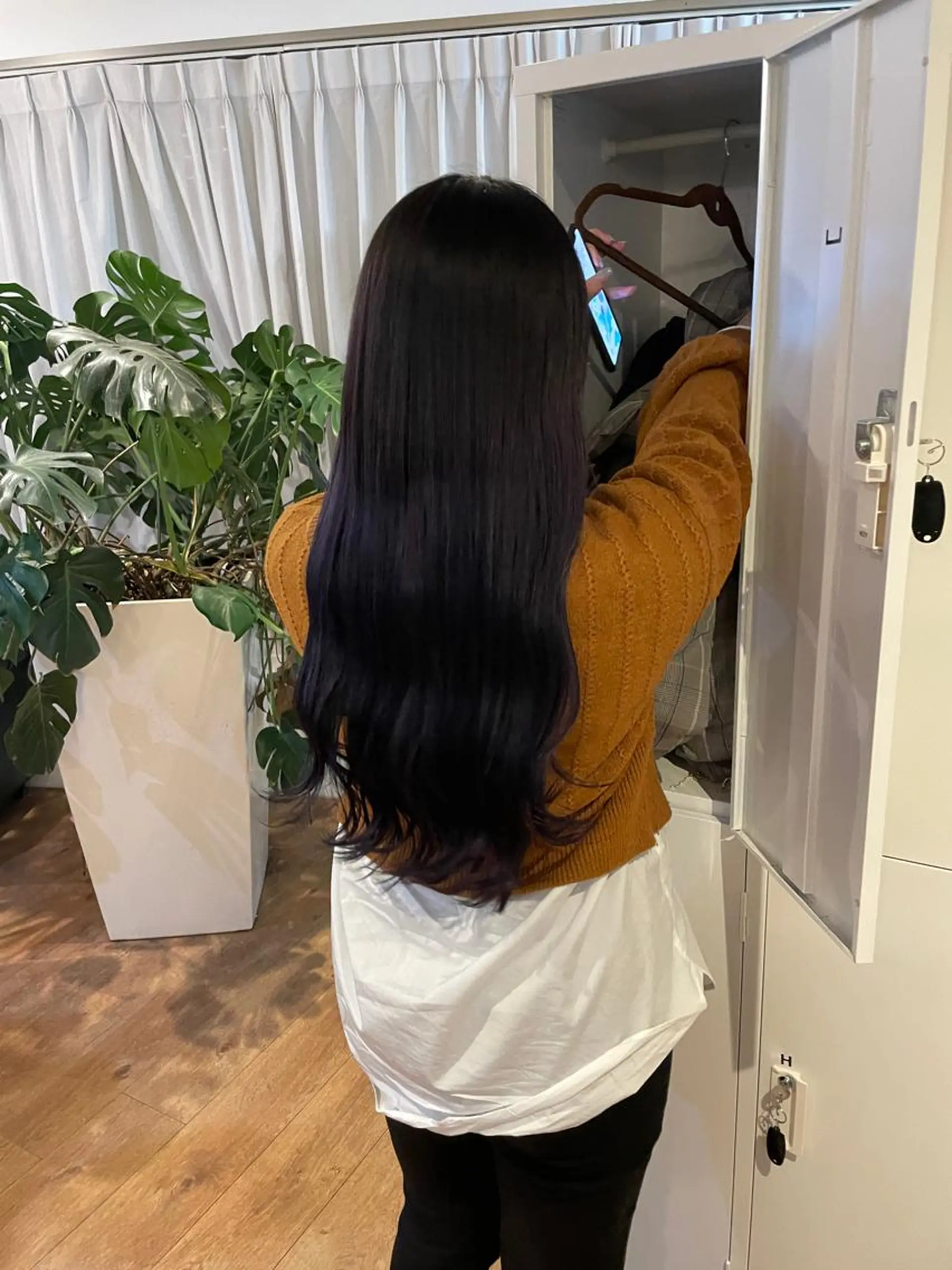 ロング カラー 🇰🇷ハイトーン× 韓国レイヤー레이어드のヘアスタイル