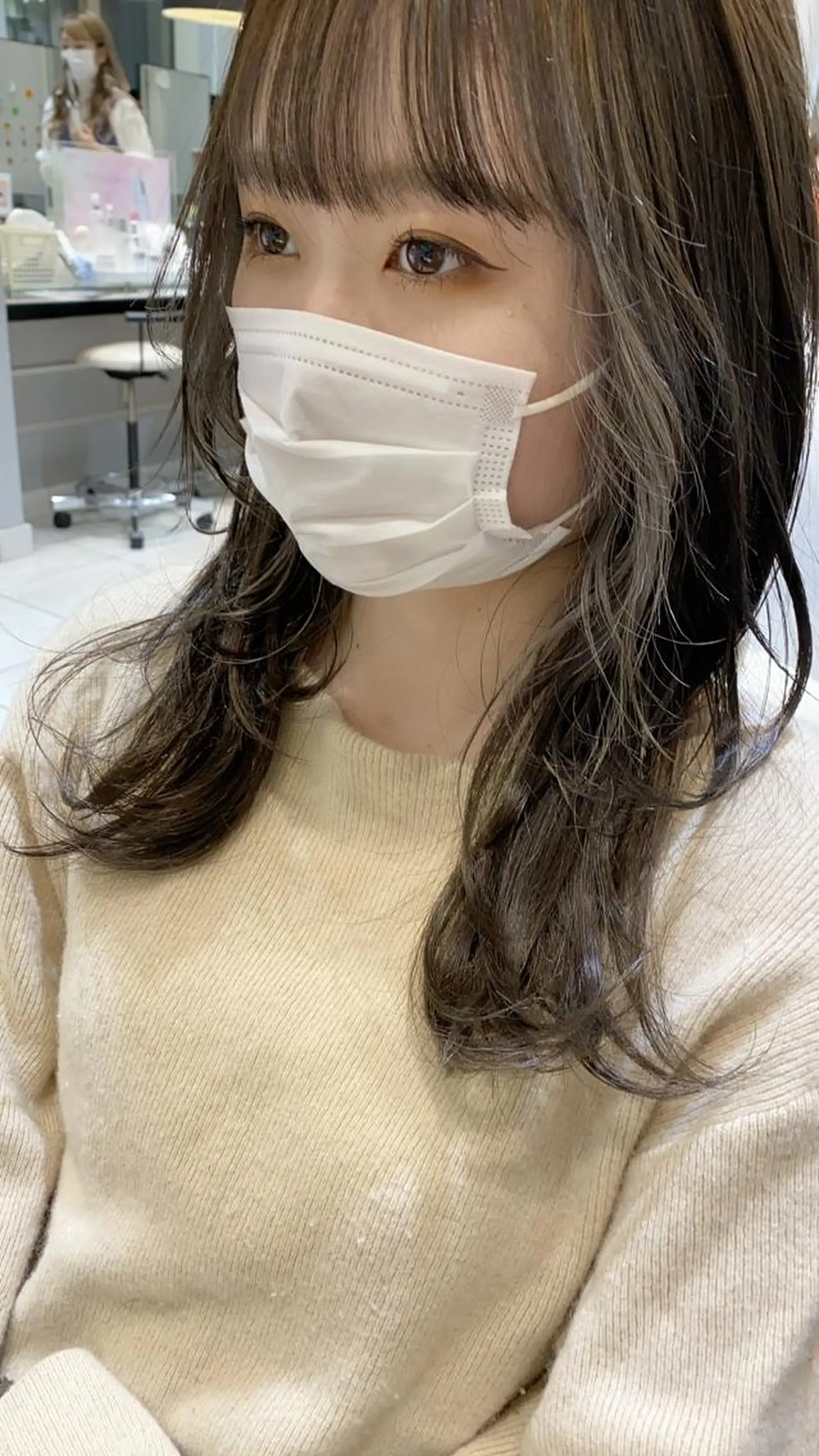 ロング 似合わせ艶髪カラー ❤️ハダユミのヘアスタイル